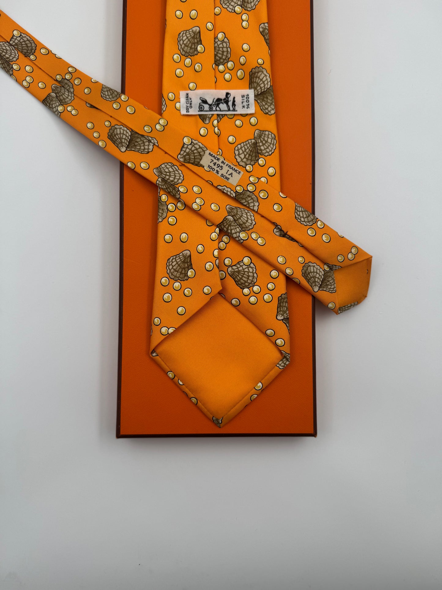 Cravatta Hermès vintage Cod 7495IA