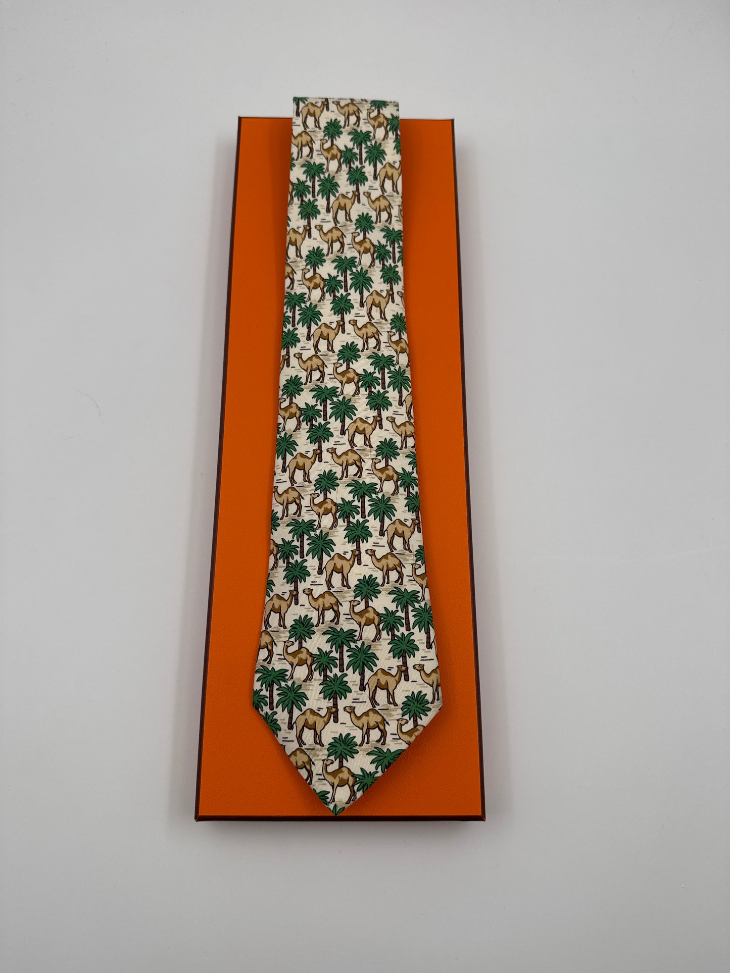 Cravatta Hermès vintage Cod 7418HA