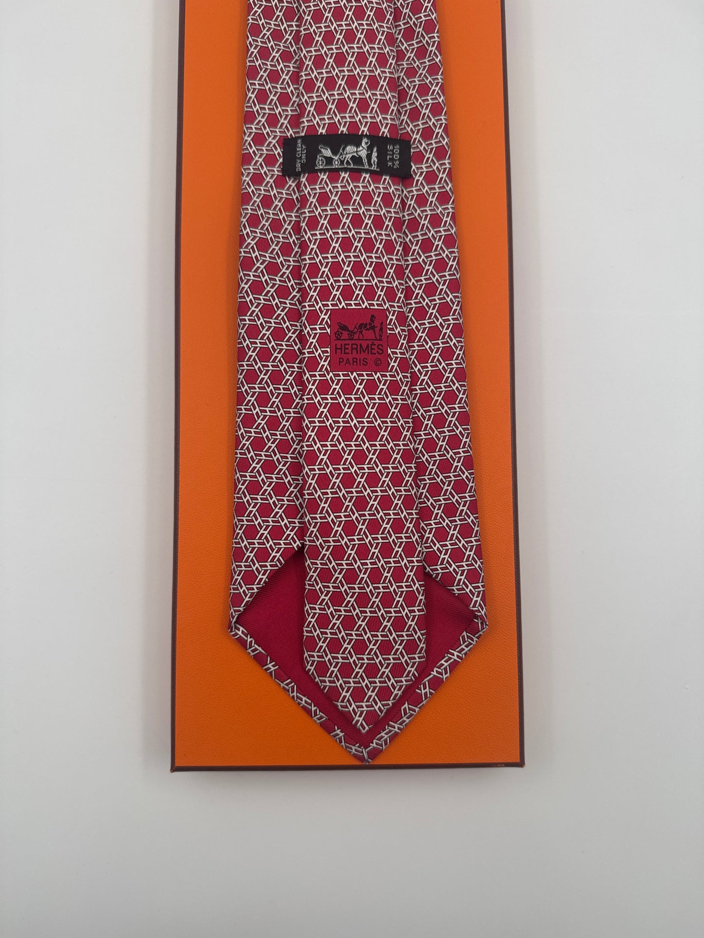 Cravatta Hermès vintage Cod 5359OA