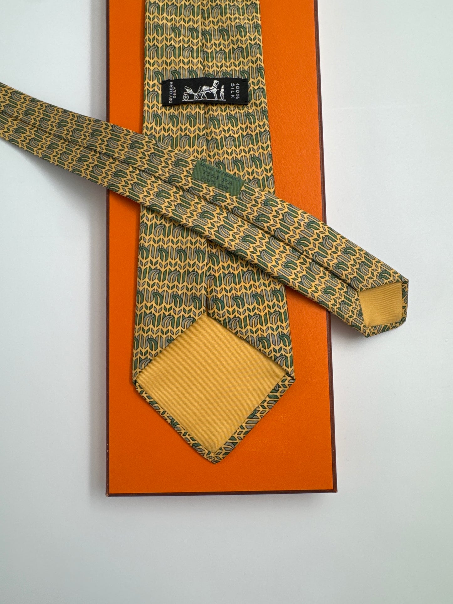 Cravatta Hermès vintage Cod 7354PA