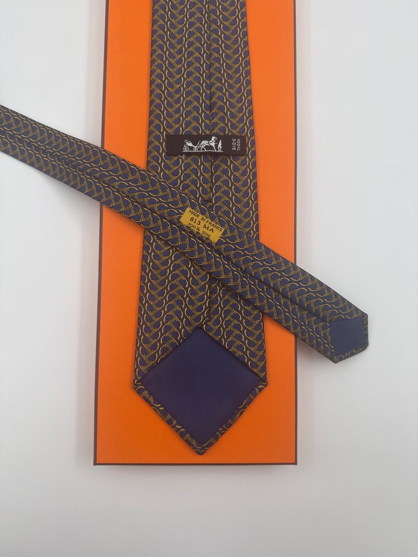 Cravatta Hermès vintage Cod 813MA