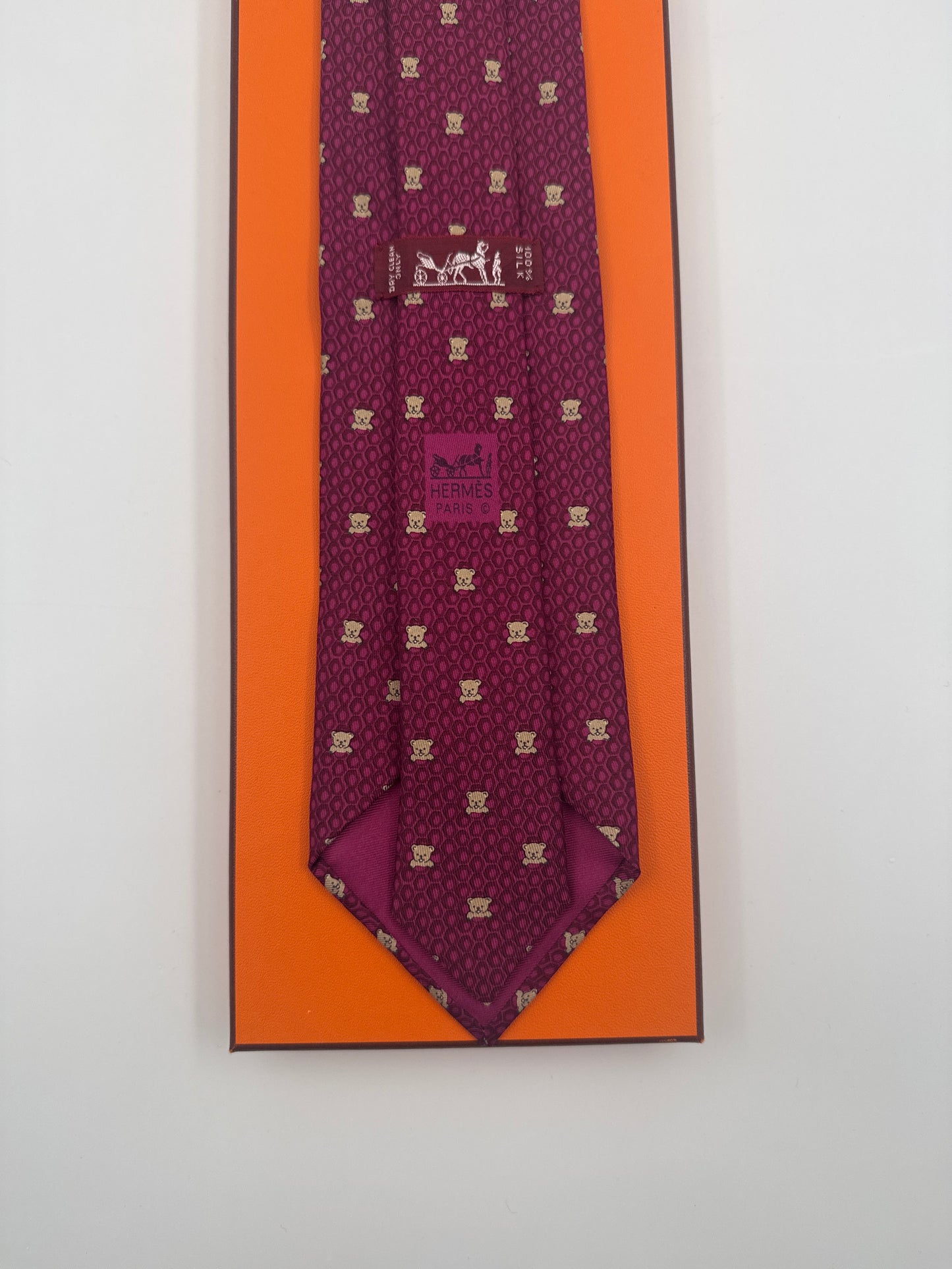 Cravatta Hermès vintage Cod 7920MA