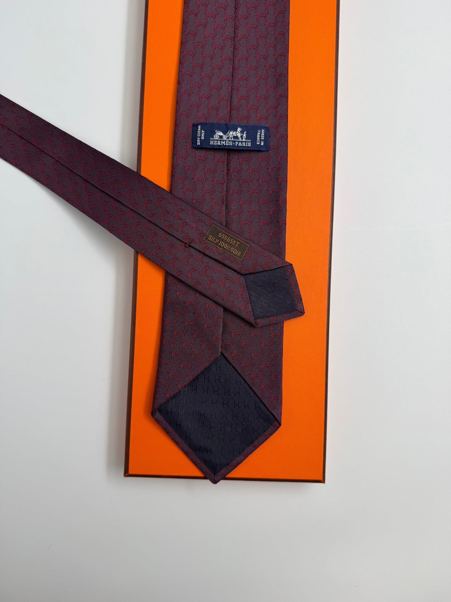 Cravatta Hermès vintage Cod 655655T