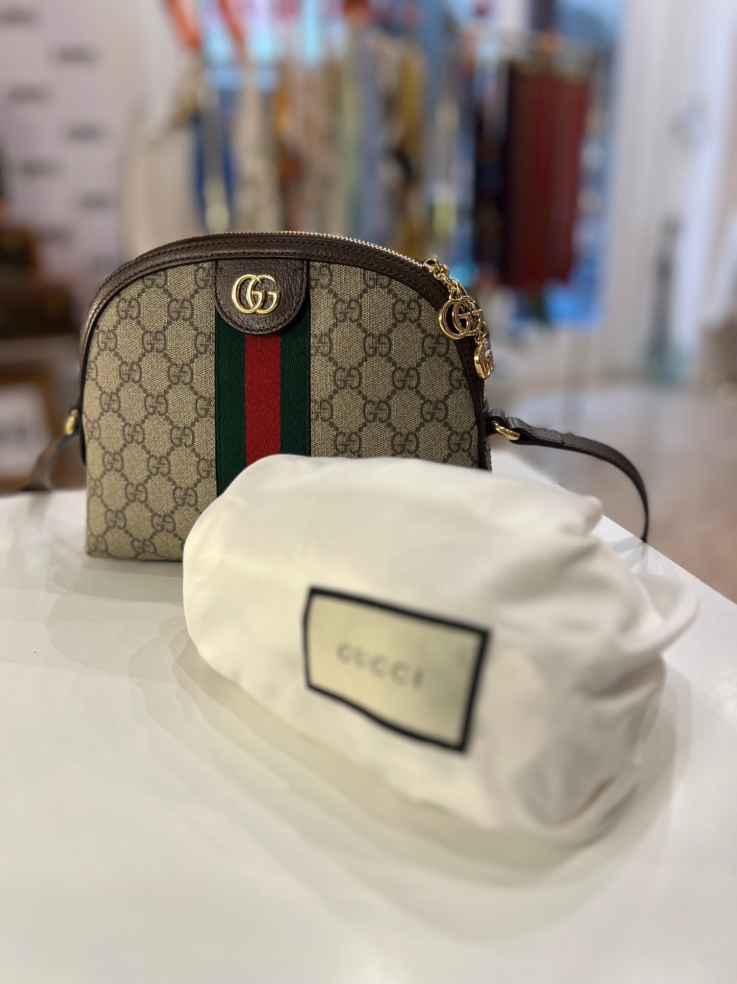 Gucci Ophidia a spalla