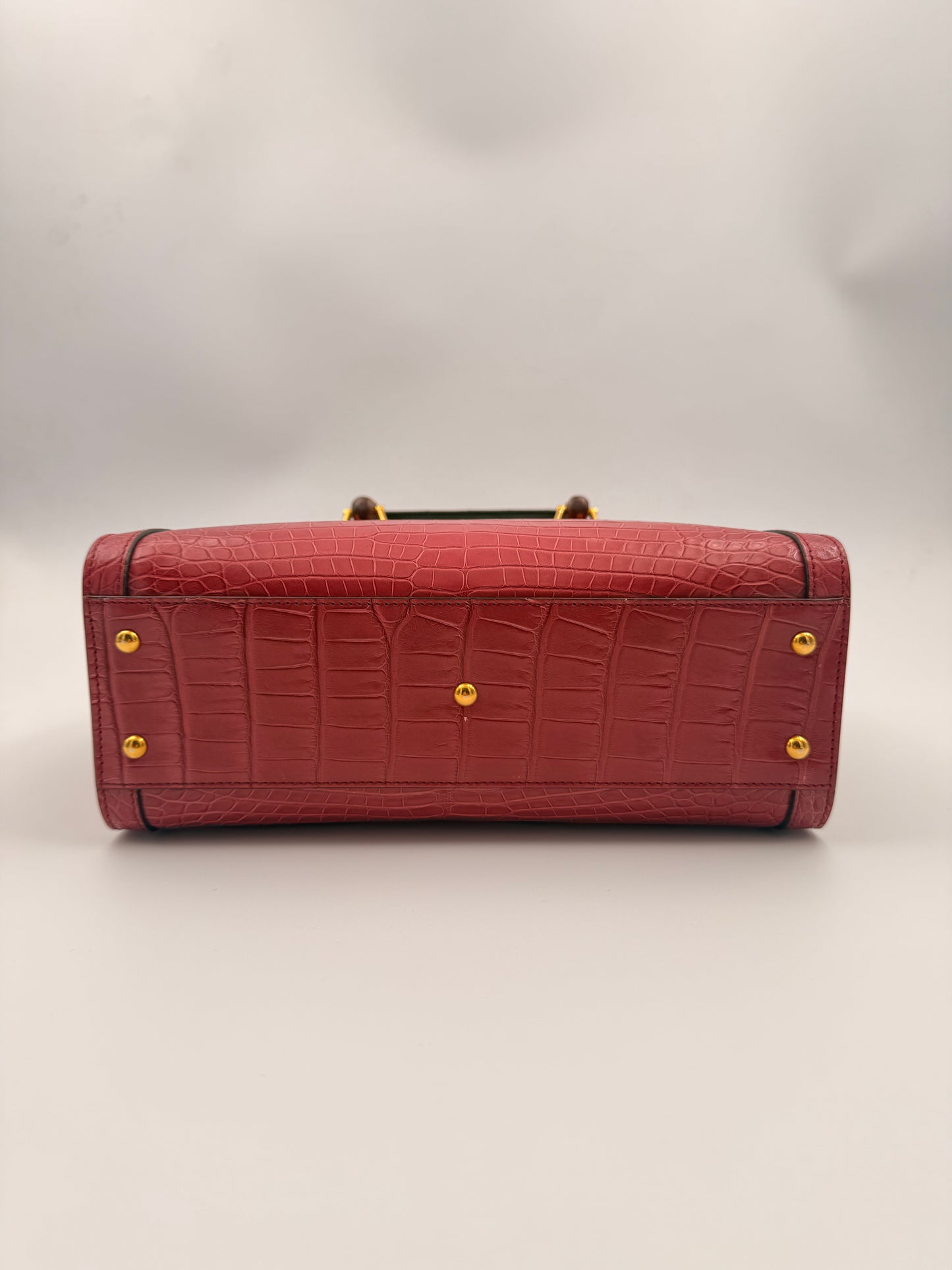 Gucci Diana medium GG Top Handle Coccodrillo