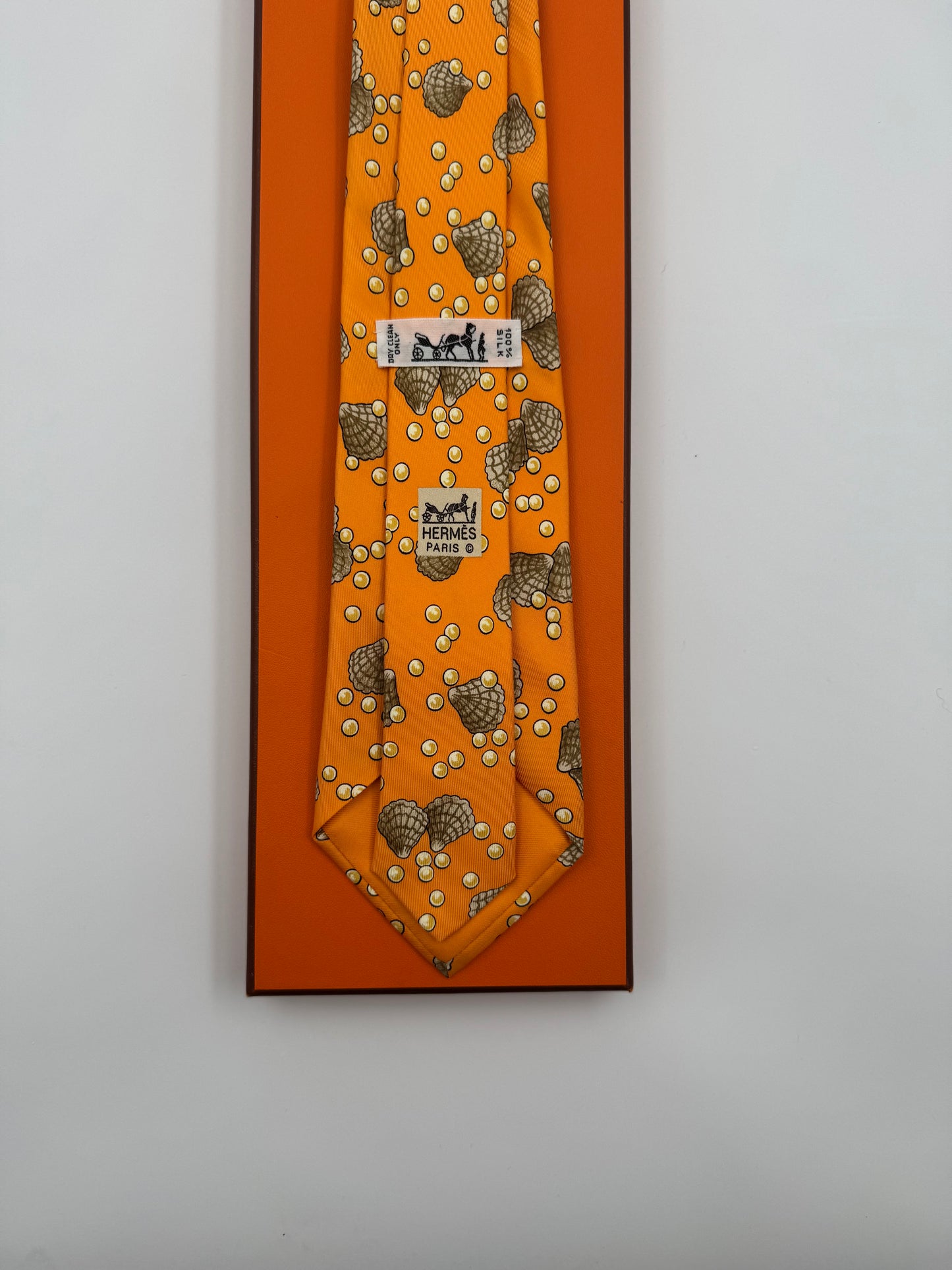 Cravatta Hermès vintage Cod 7495IA