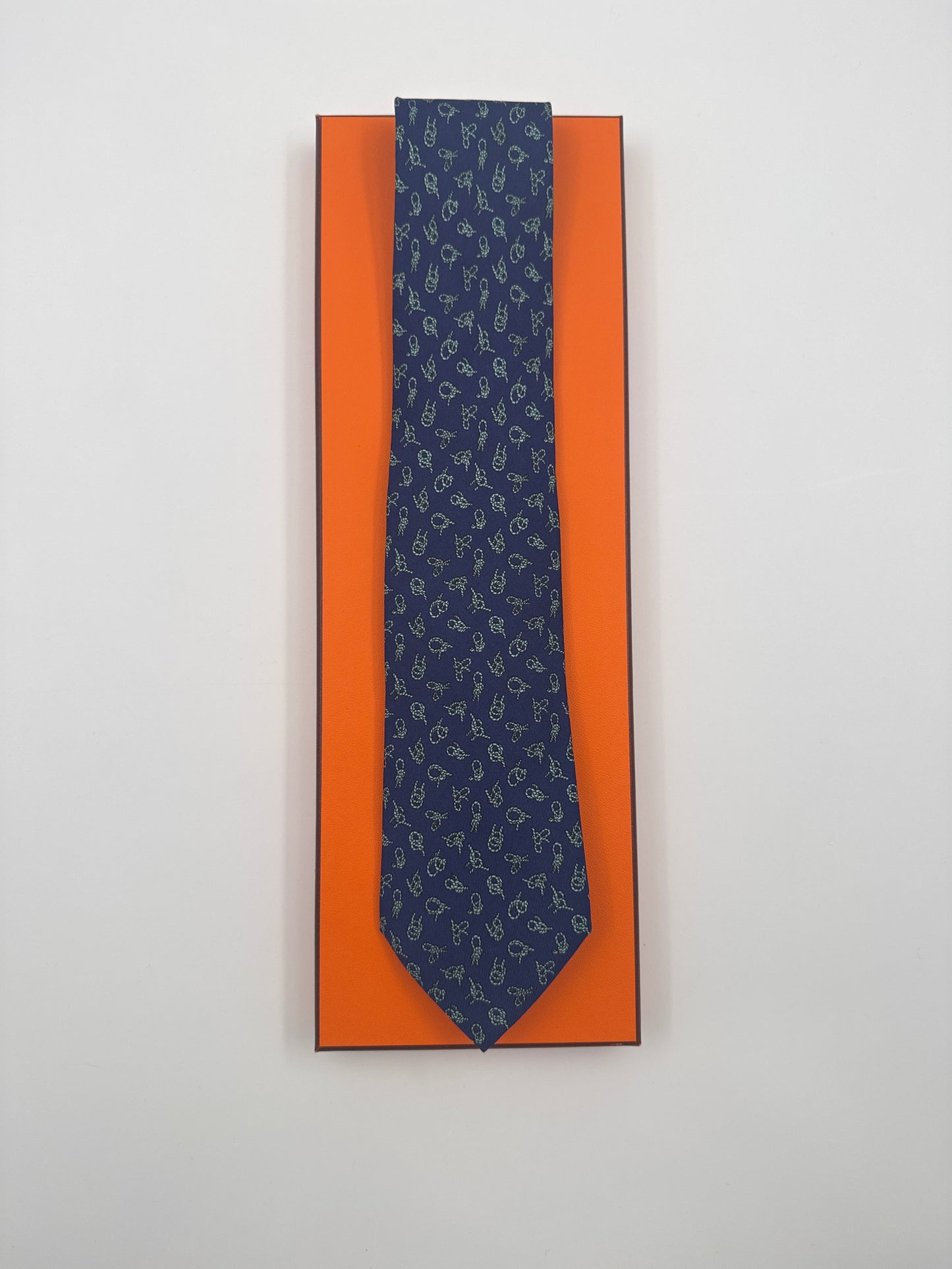 Cravatta Hermès vintage Cod 771UA