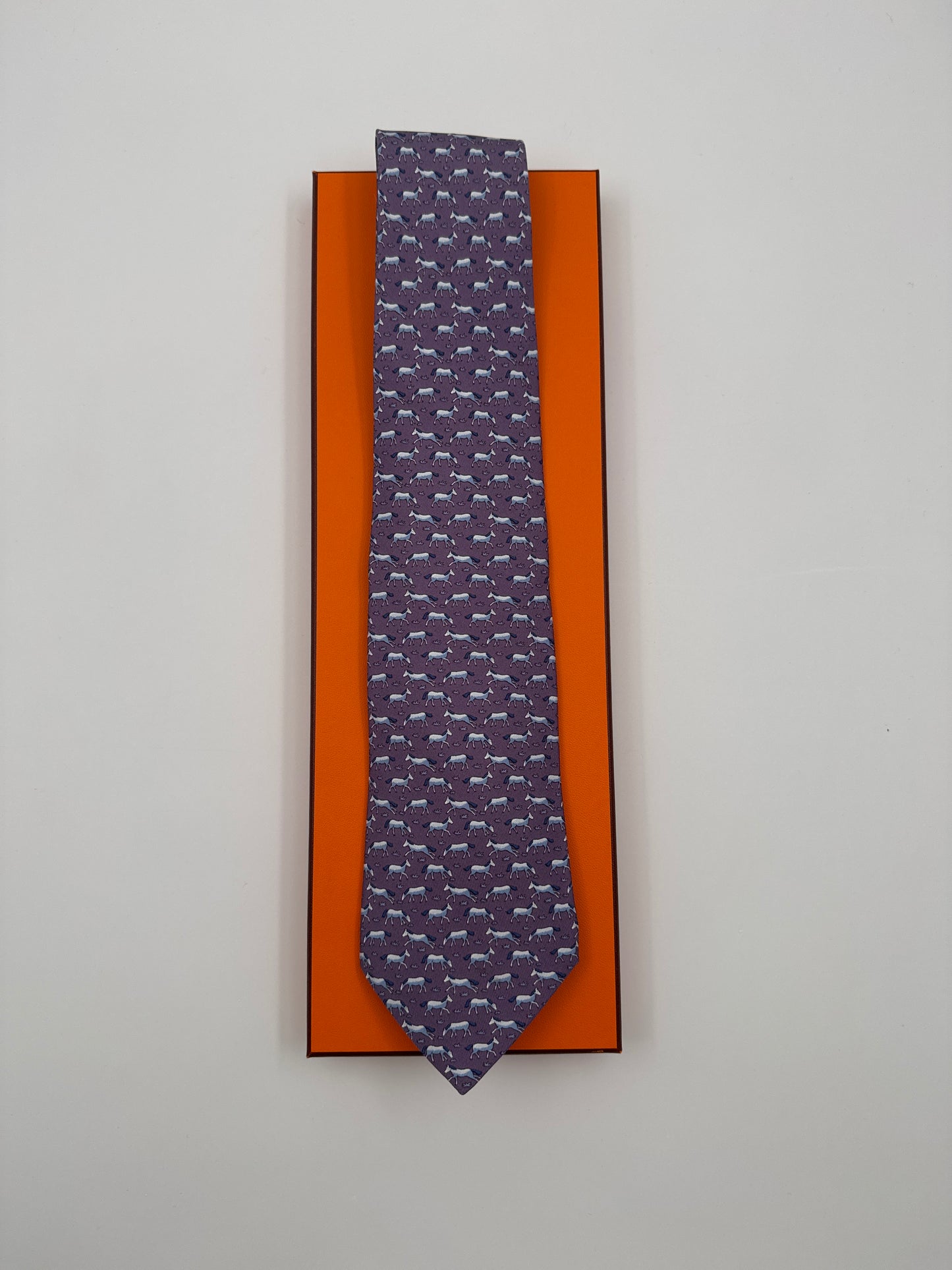 Cravatta Hermès vintage Cod 5477FA