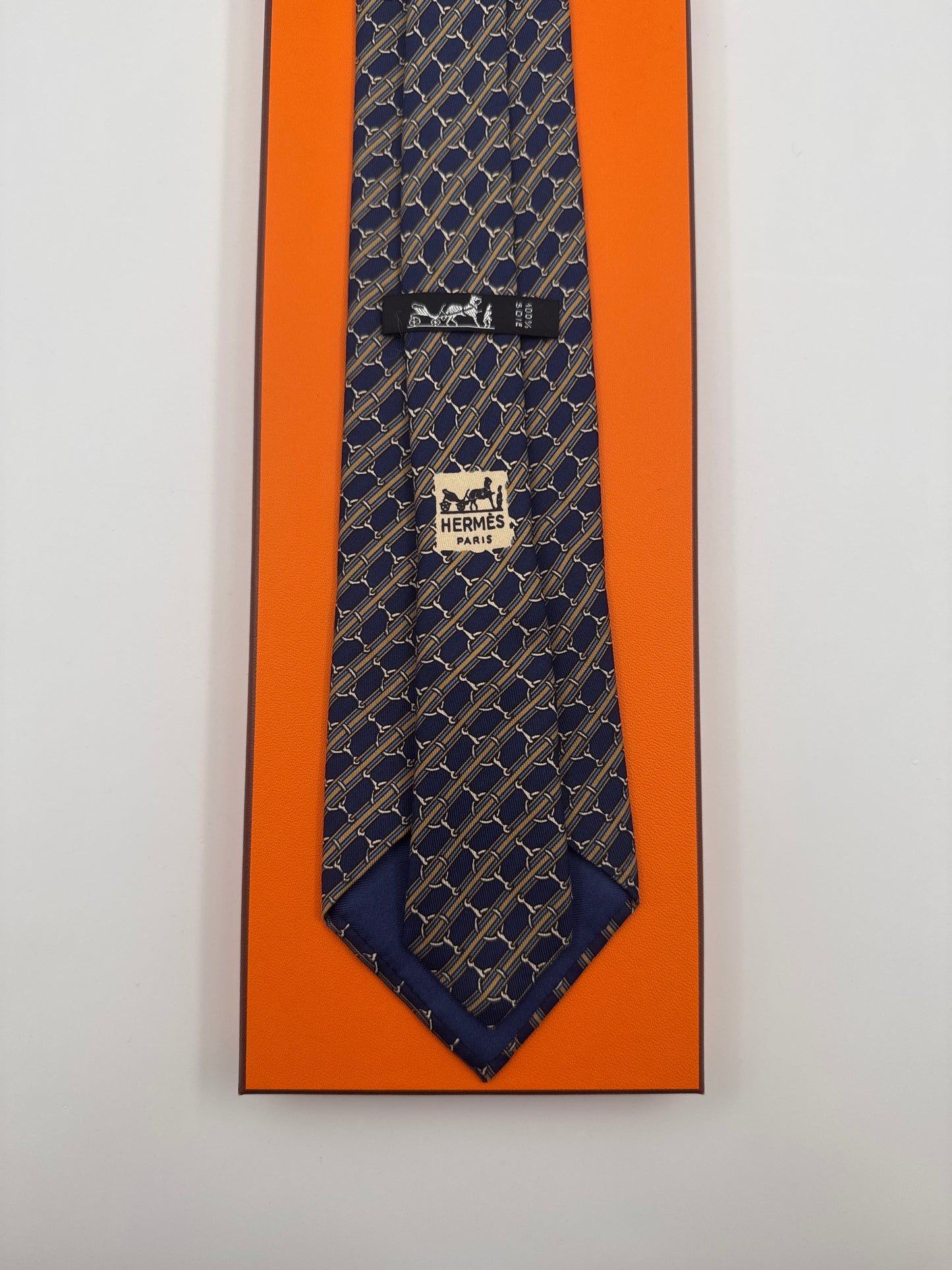 Cravatta Hermès vintage Cod 803MA