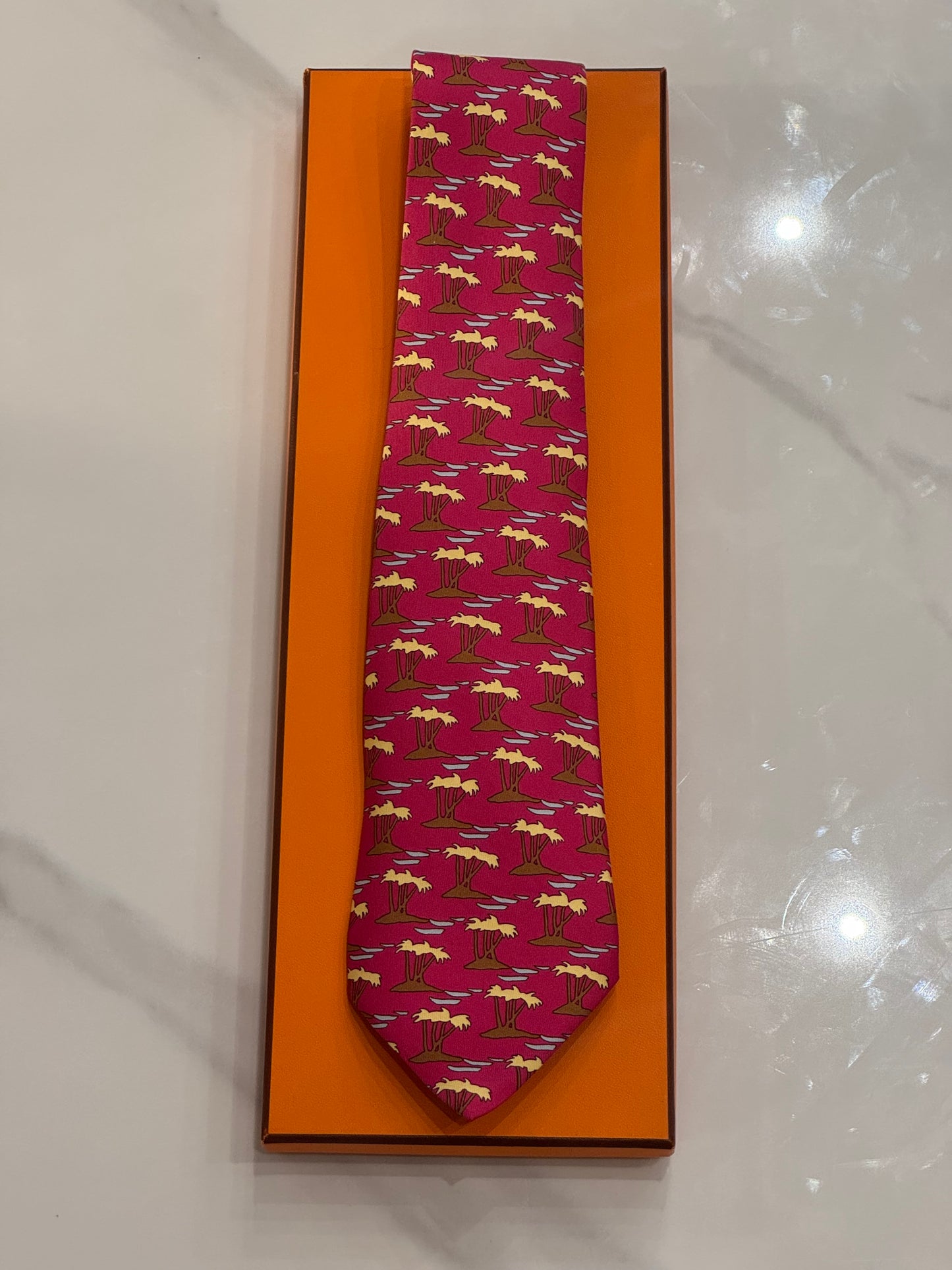 Cravatta Hermes vintage Cod 7450HA