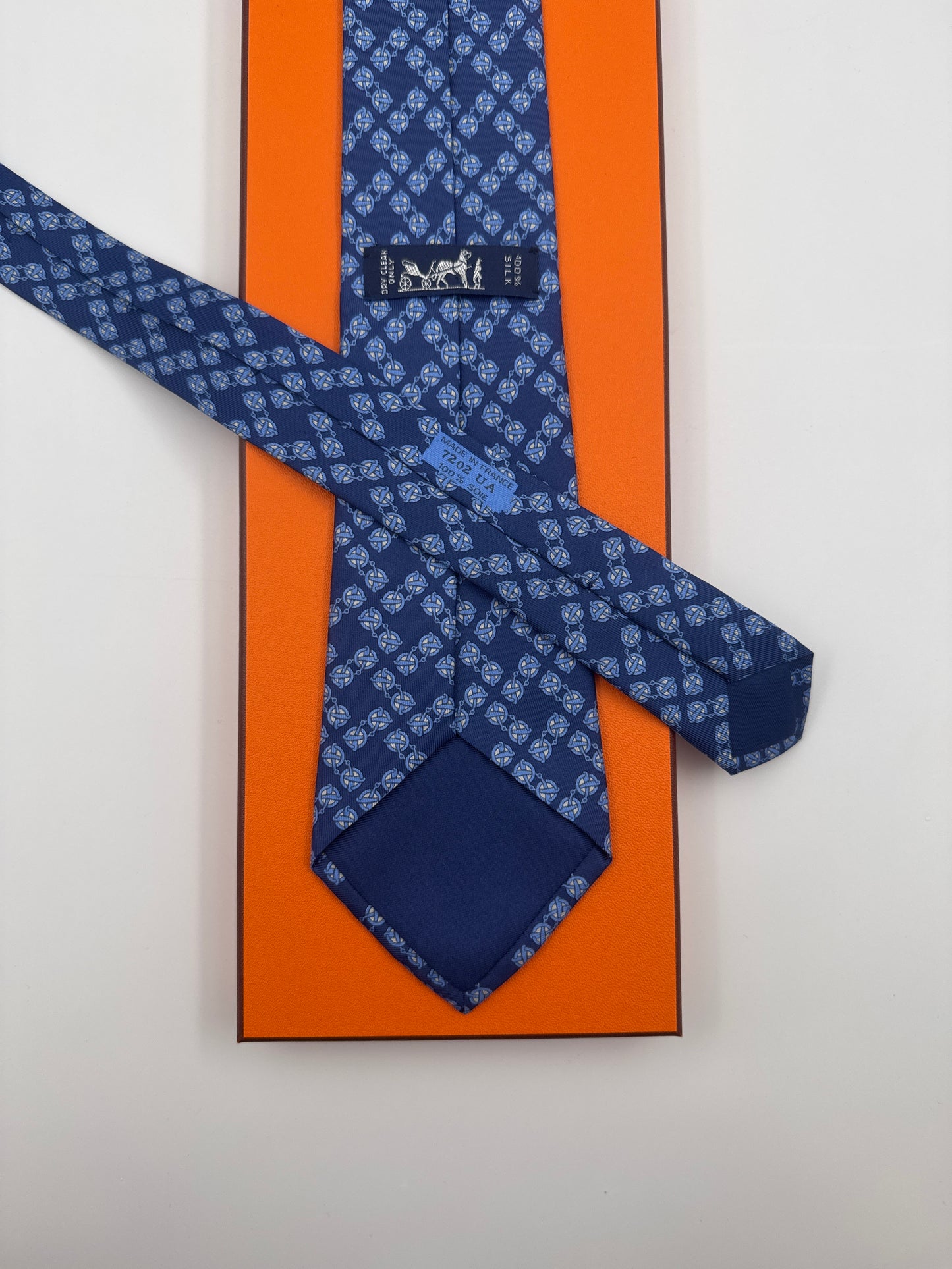 Cravatta Hermès vintage Cod 7202UA