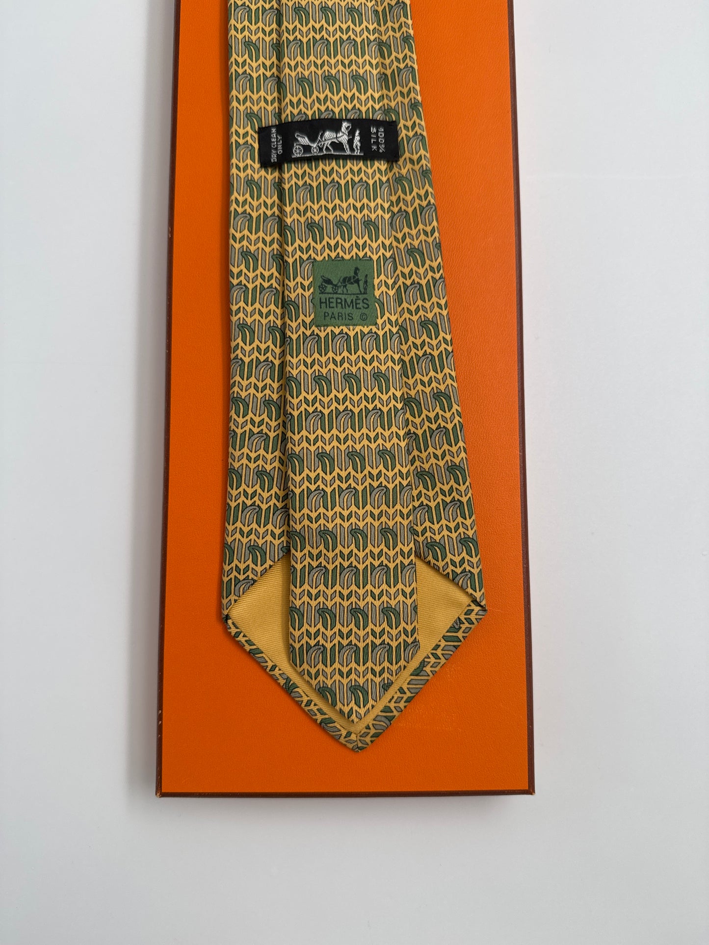 Cravatta Hermès vintage Cod 7354PA