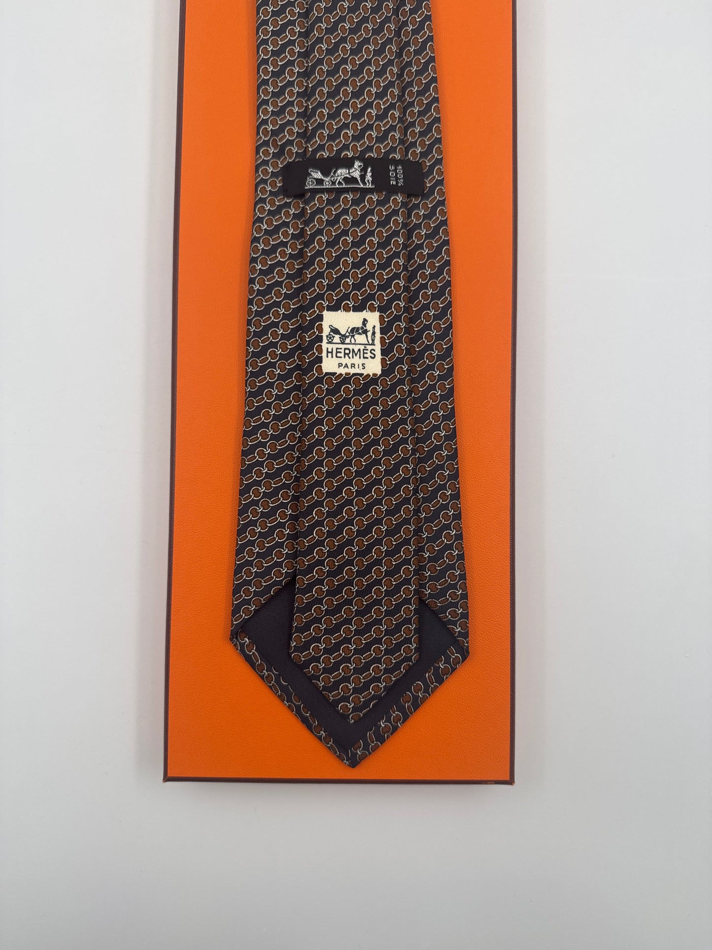 Cravatta Hermès vintage Cod 726FA