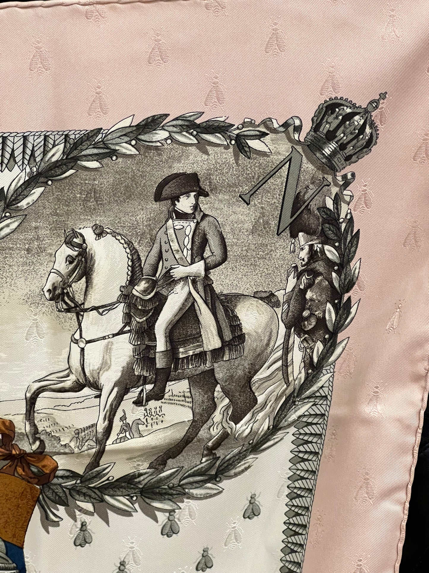 Scarf Hermès 90x90 Napoleon