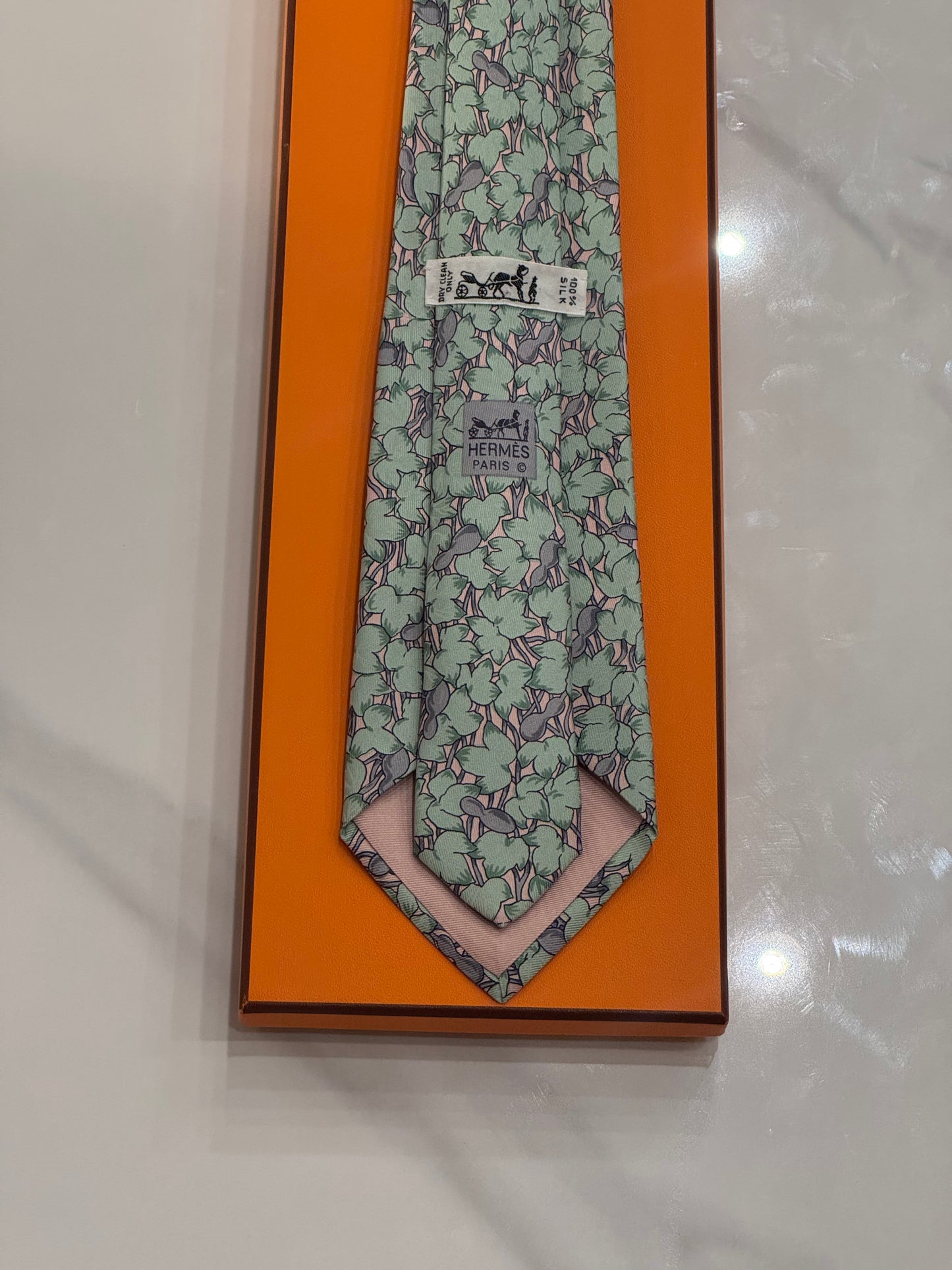 Cravatta Hermes vintage Cod 7366PA