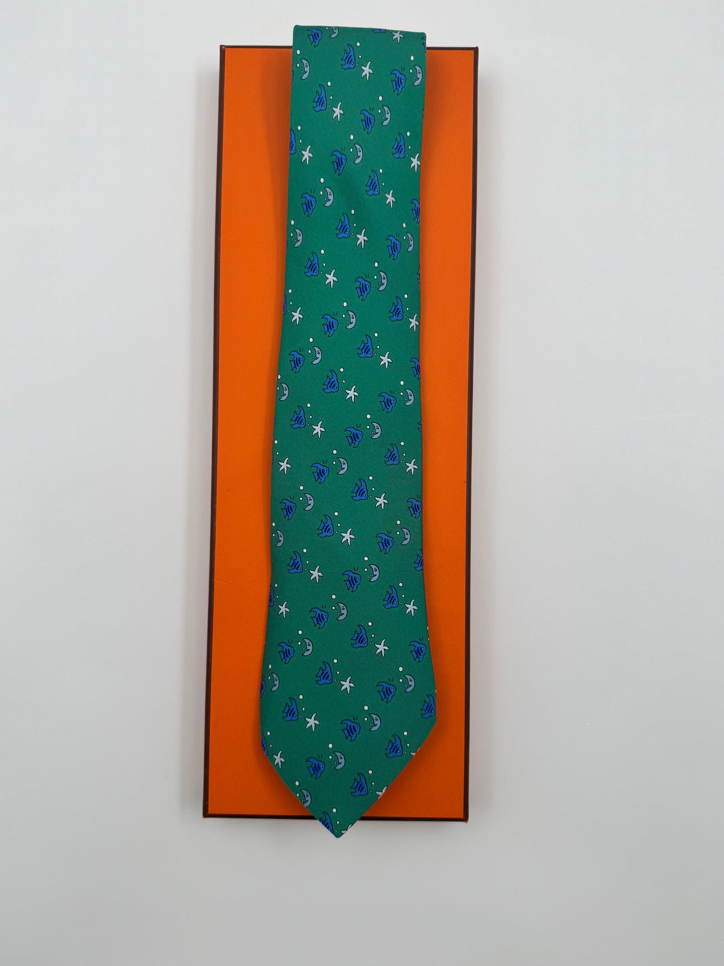 Cravatta Hermès vintage Cod 7785FA