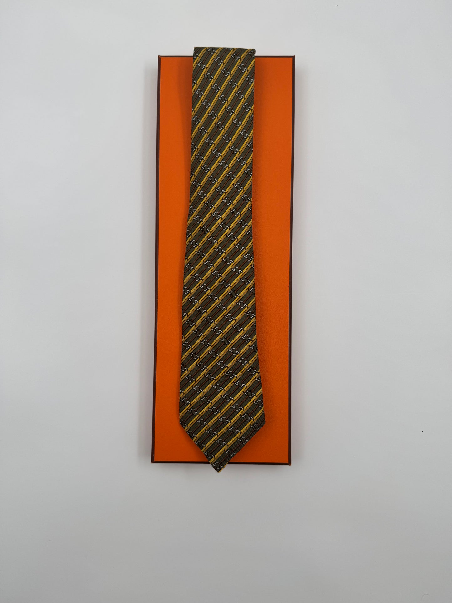 Cravatta Hermès vintage Cod 988SA