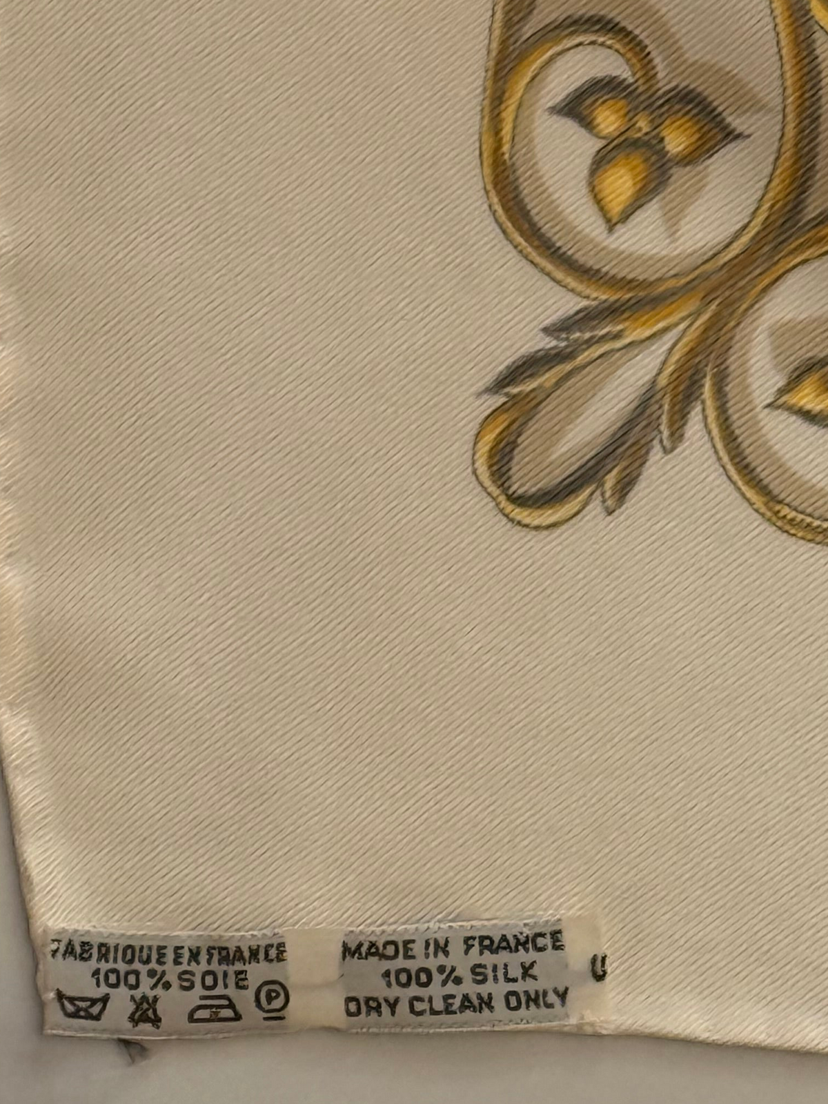 Foulard Hermès vintage