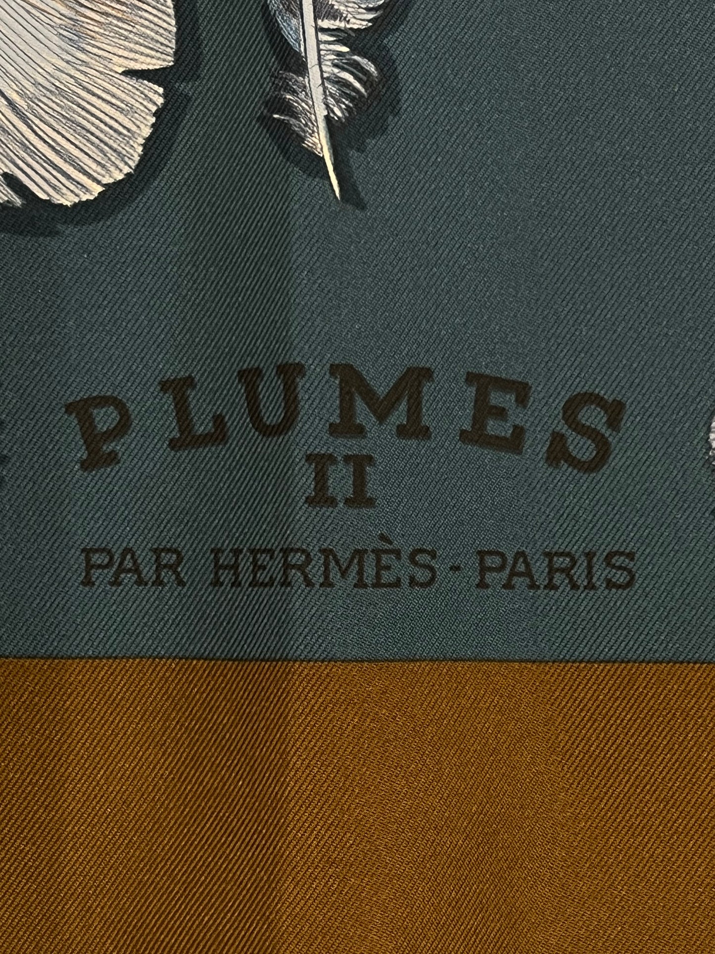 Hermès scarf Plumes II