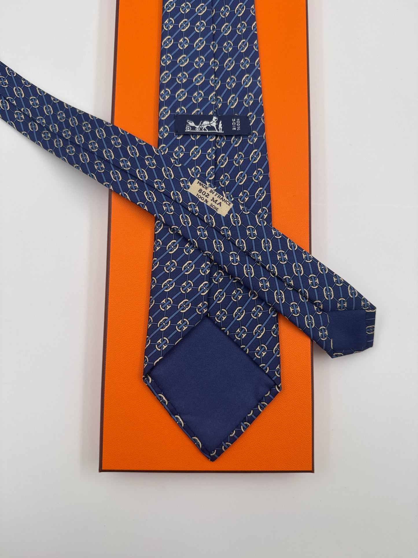 Cravatta Hermès vintage Cod 802MA