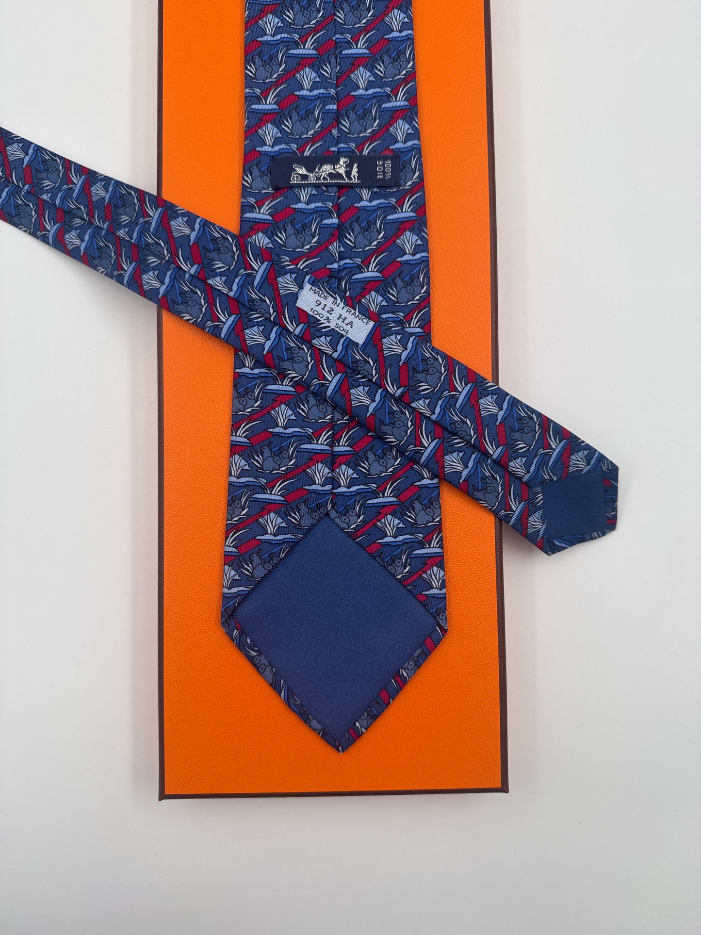 Cravatta Hermès vintage Cod 912HA