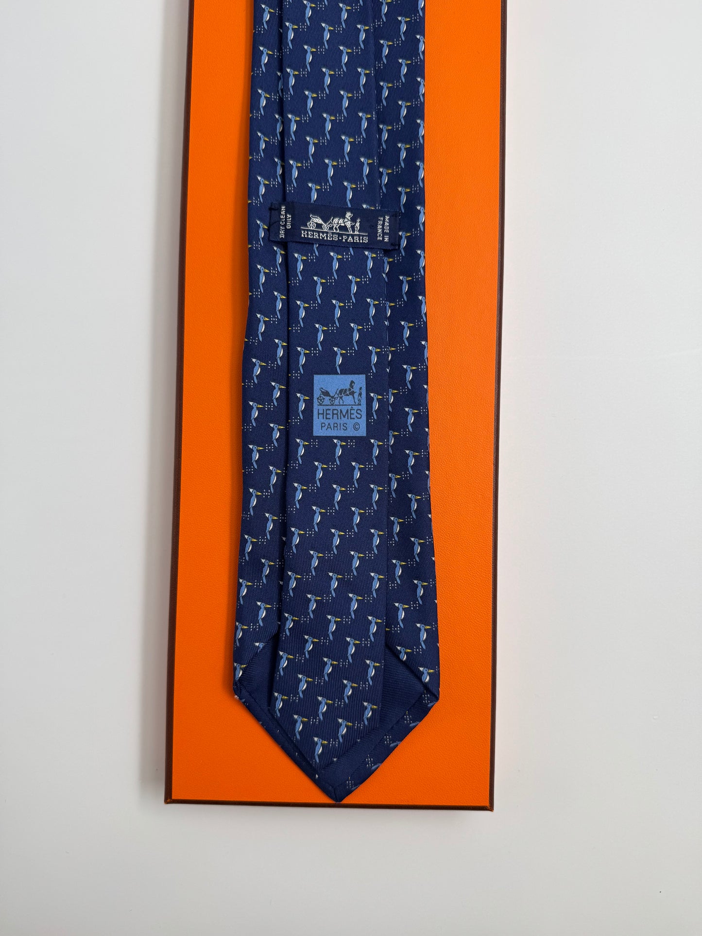 Cravatta Hermès vintage Cod 5652EA