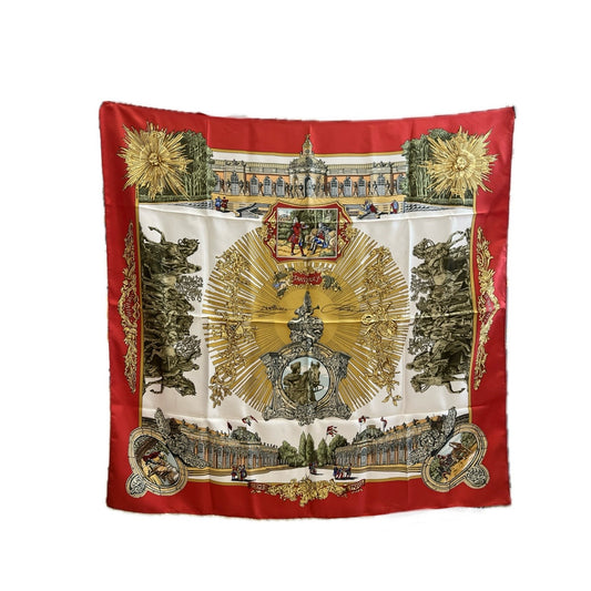 Hermès silk scarf Sanssoucy