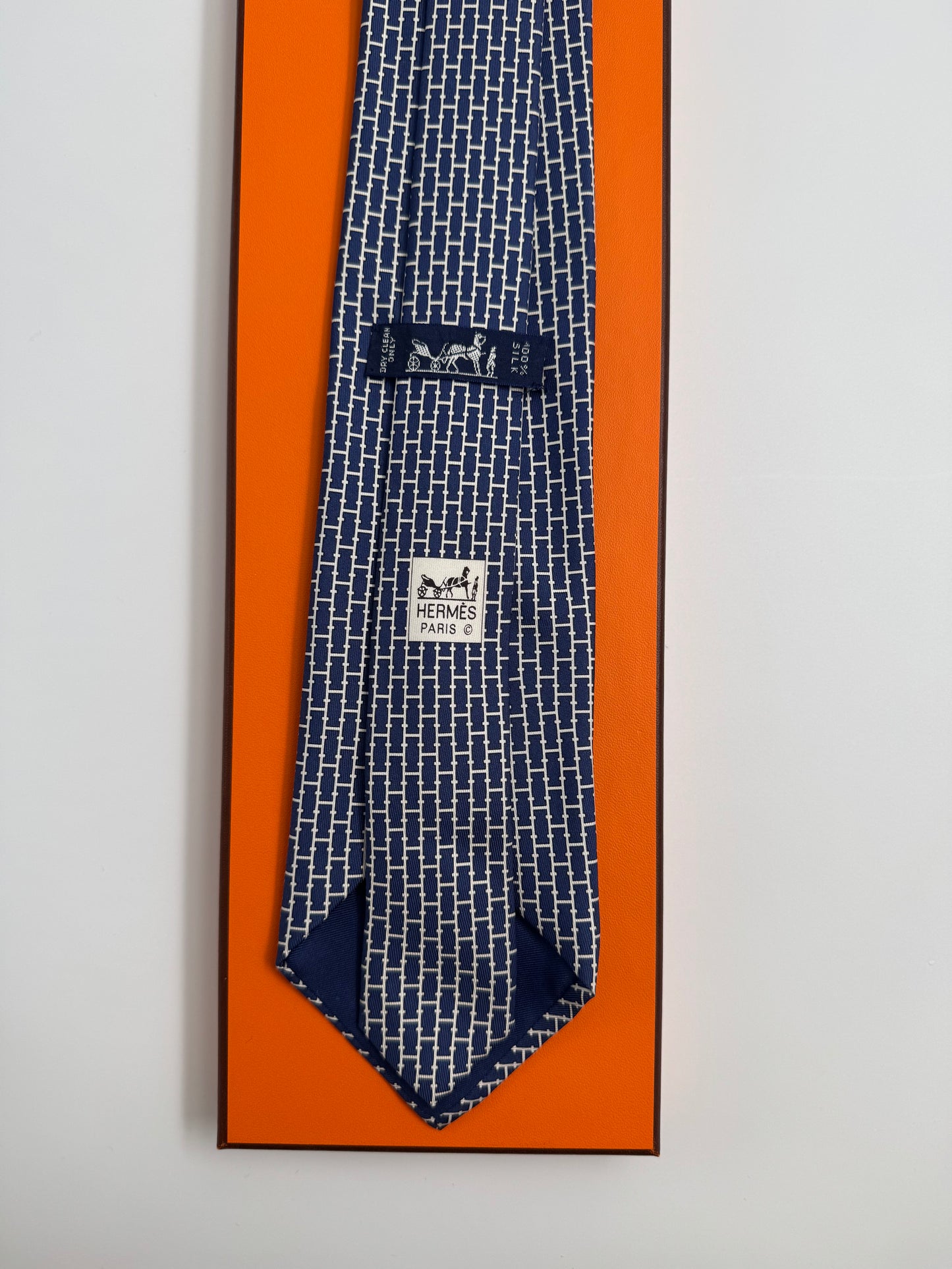 Cravatta Hermès vintage Cod 5471FA