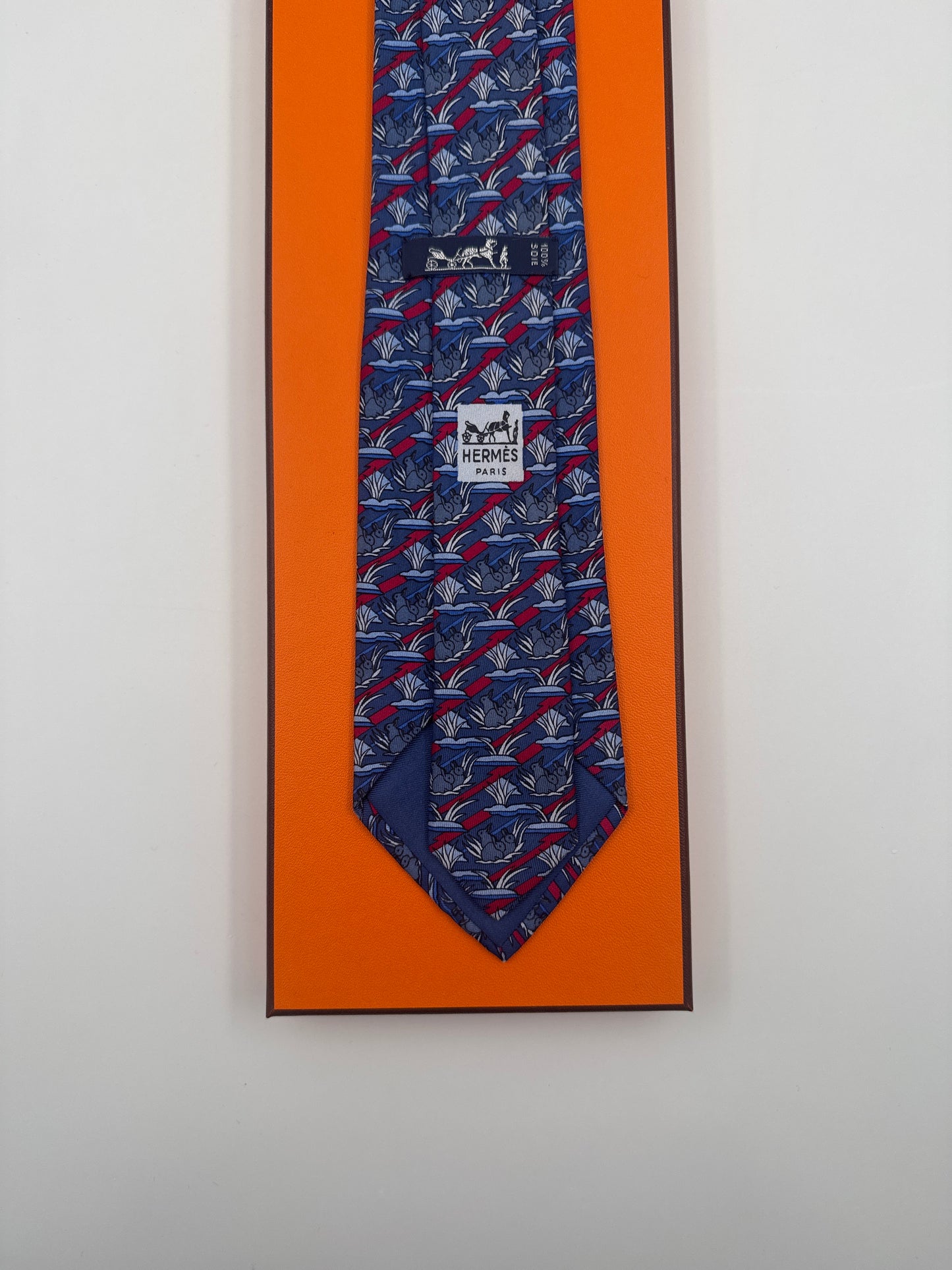 Cravatta Hermès vintage Cod 912HA