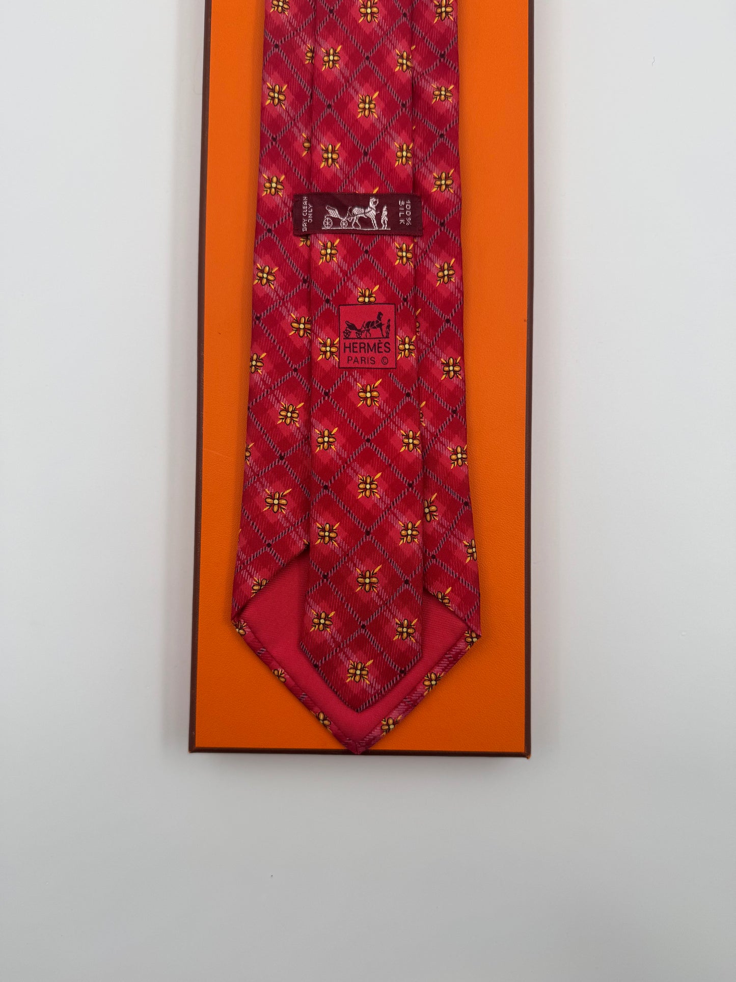 Cravatta Hermès vintage Cod 7938MA