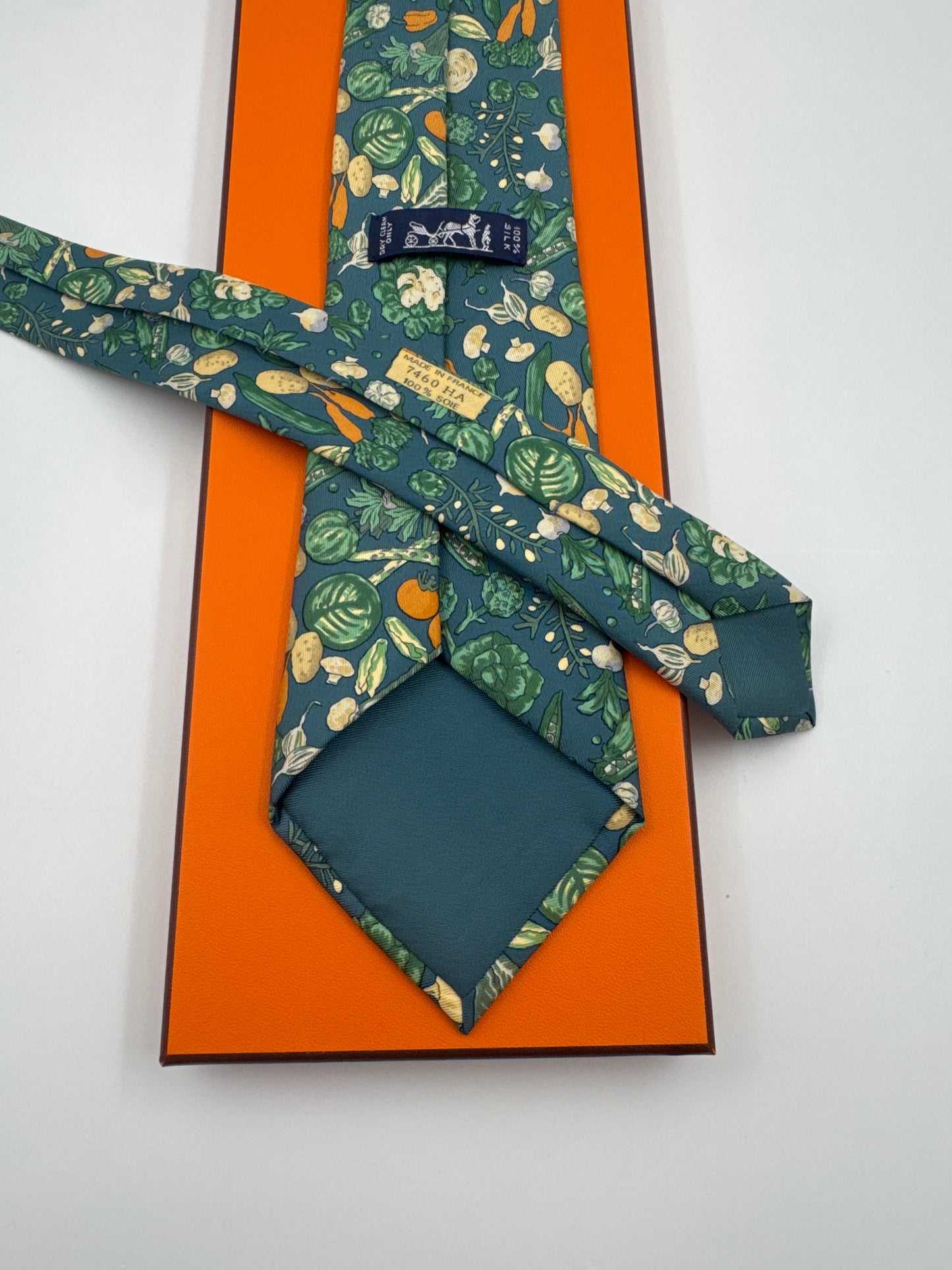 Cravatta Hermès vintage Cod 7460HA