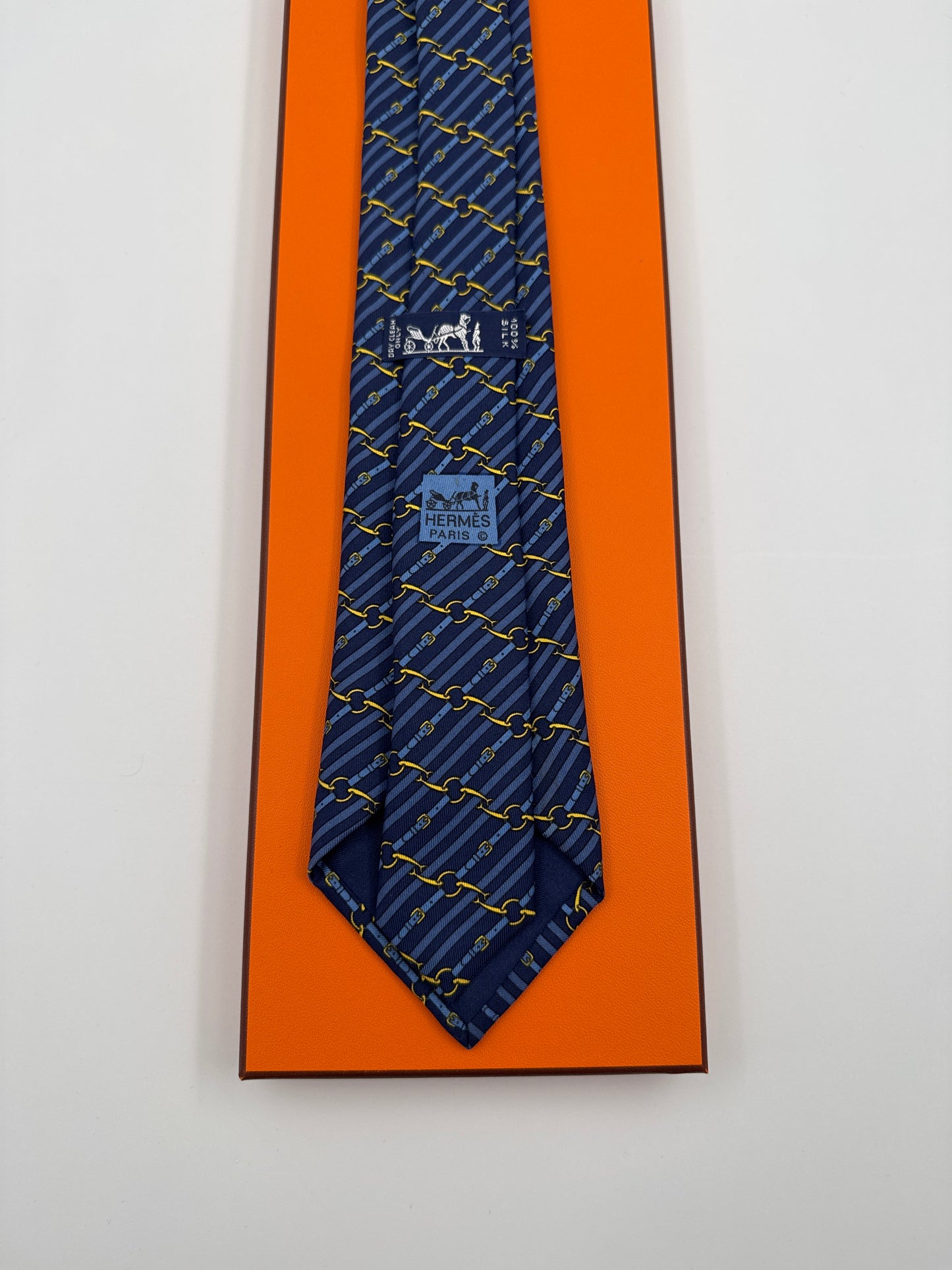 Cravatta Hermès vintage Cod 986SA