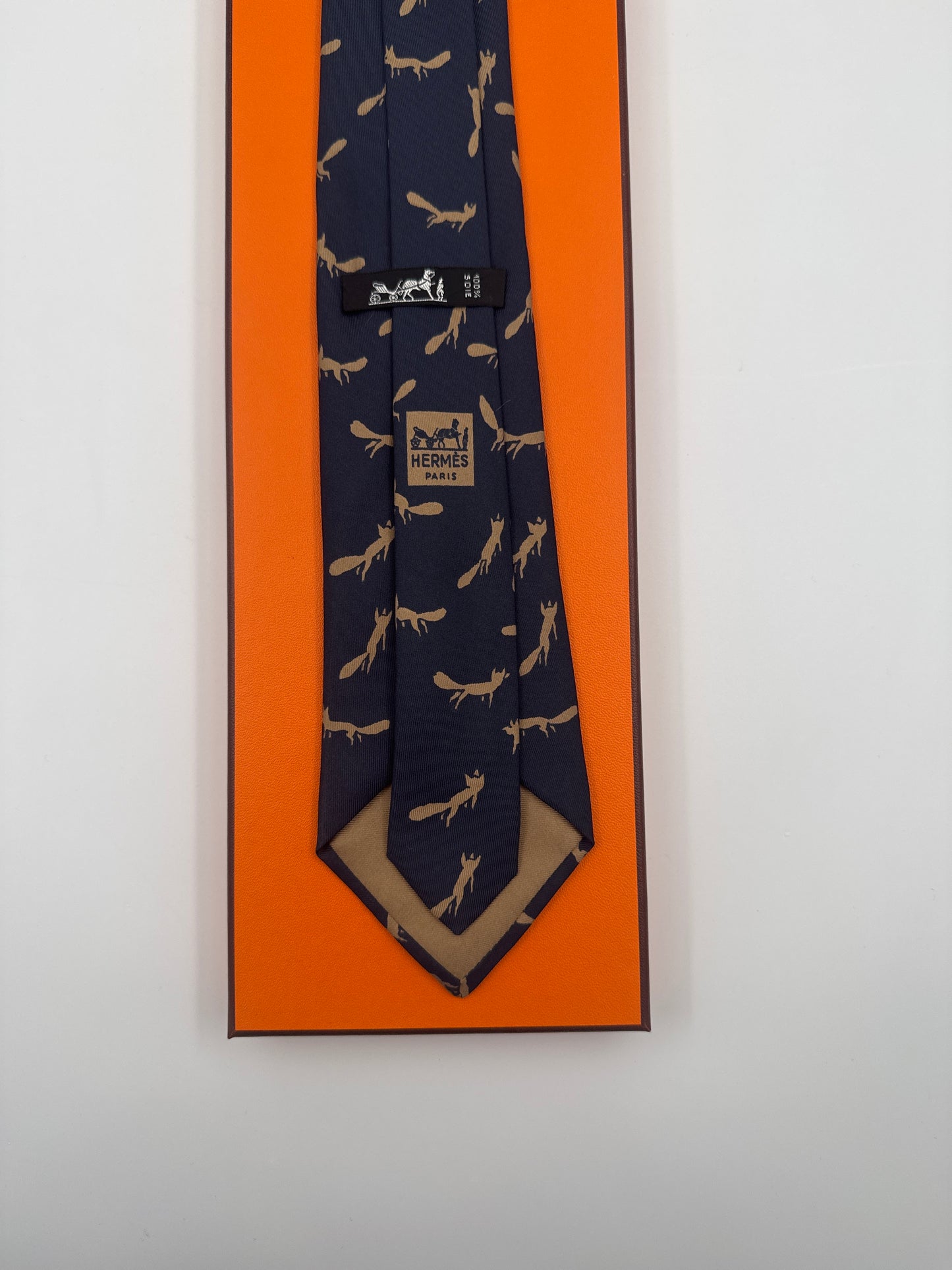 Cravatta Hermès vintage Cod 378EA