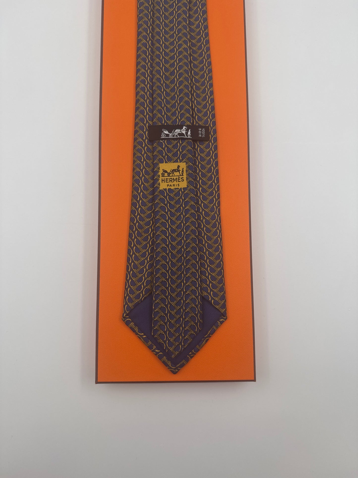Cravatta Hermès vintage Cod 813MA