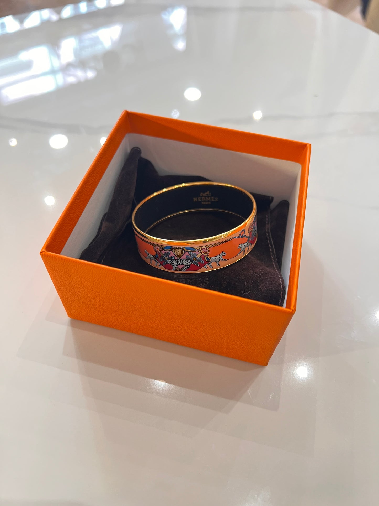 Bracciale Hermès in smalto