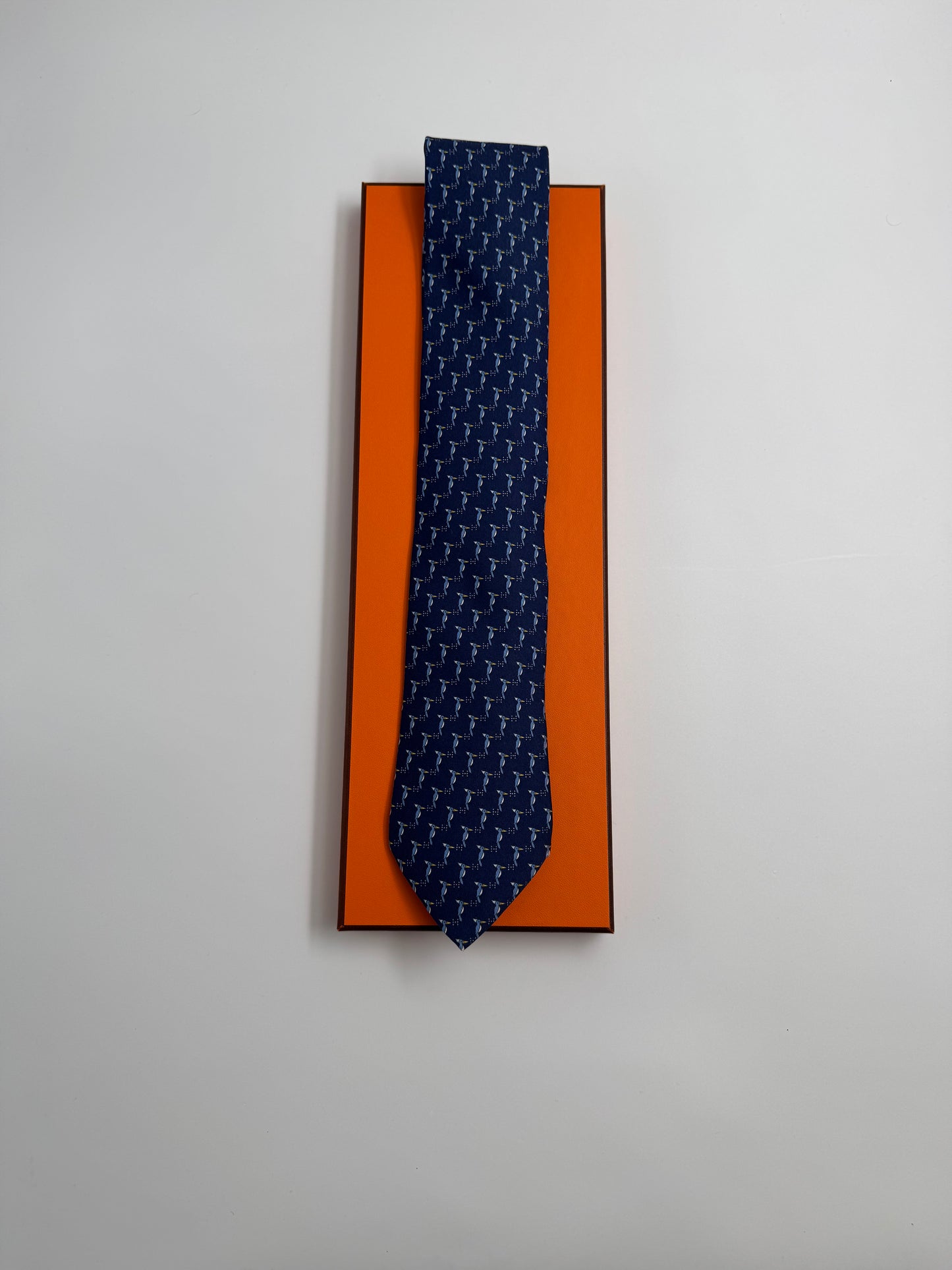 Cravatta Hermès vintage Cod 5652EA