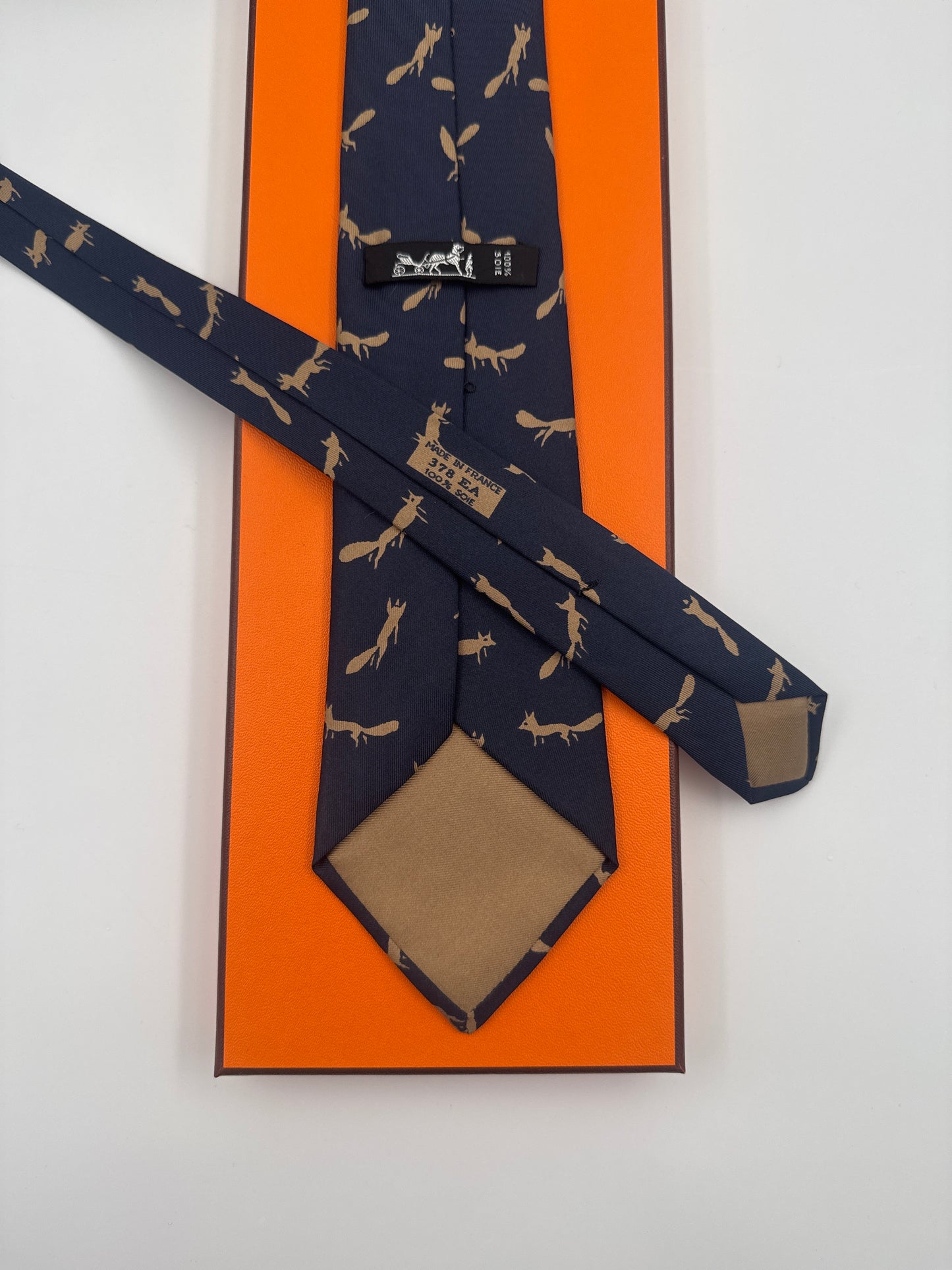 Cravatta Hermès vintage Cod 378EA