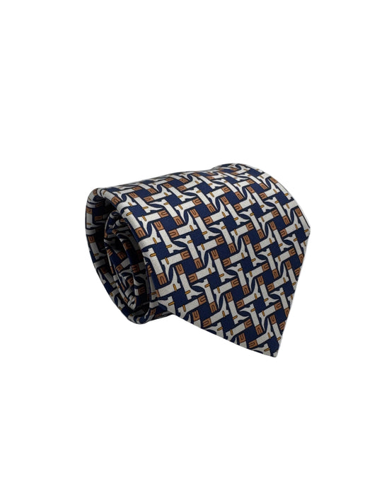 Cravatta Hermès vintage Cod 5285SA