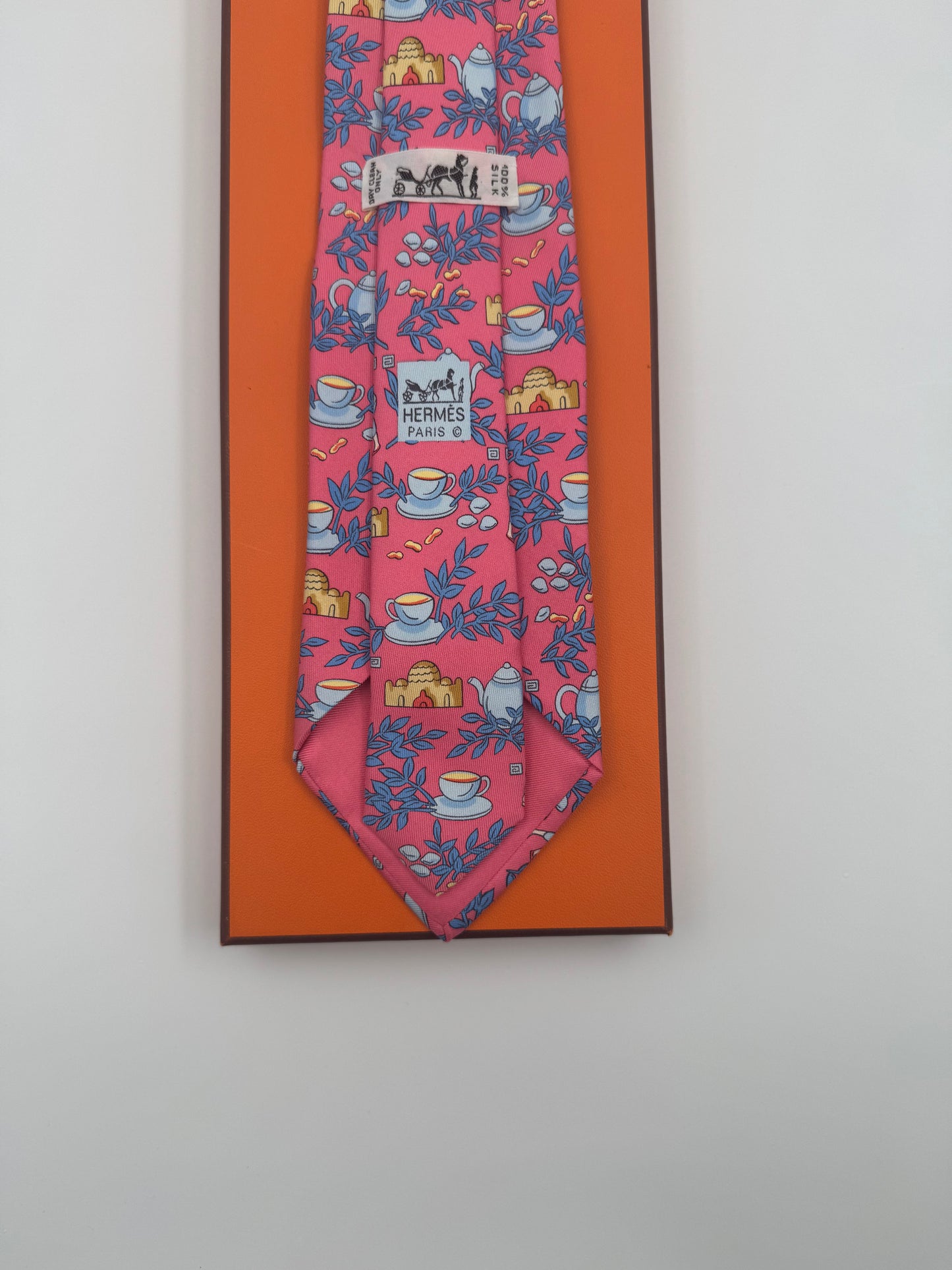 Cravatta Hermes vintage cod 7501IA