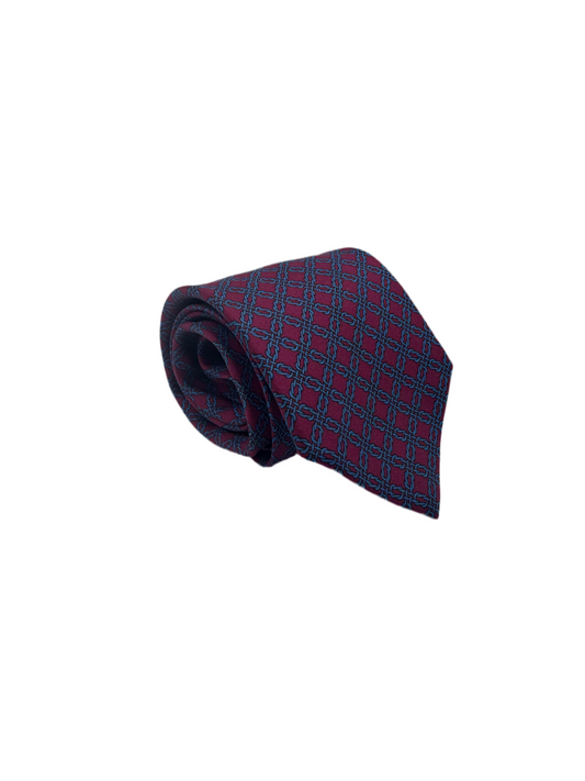 Cravatta Hermès vintage Codice 7153FA