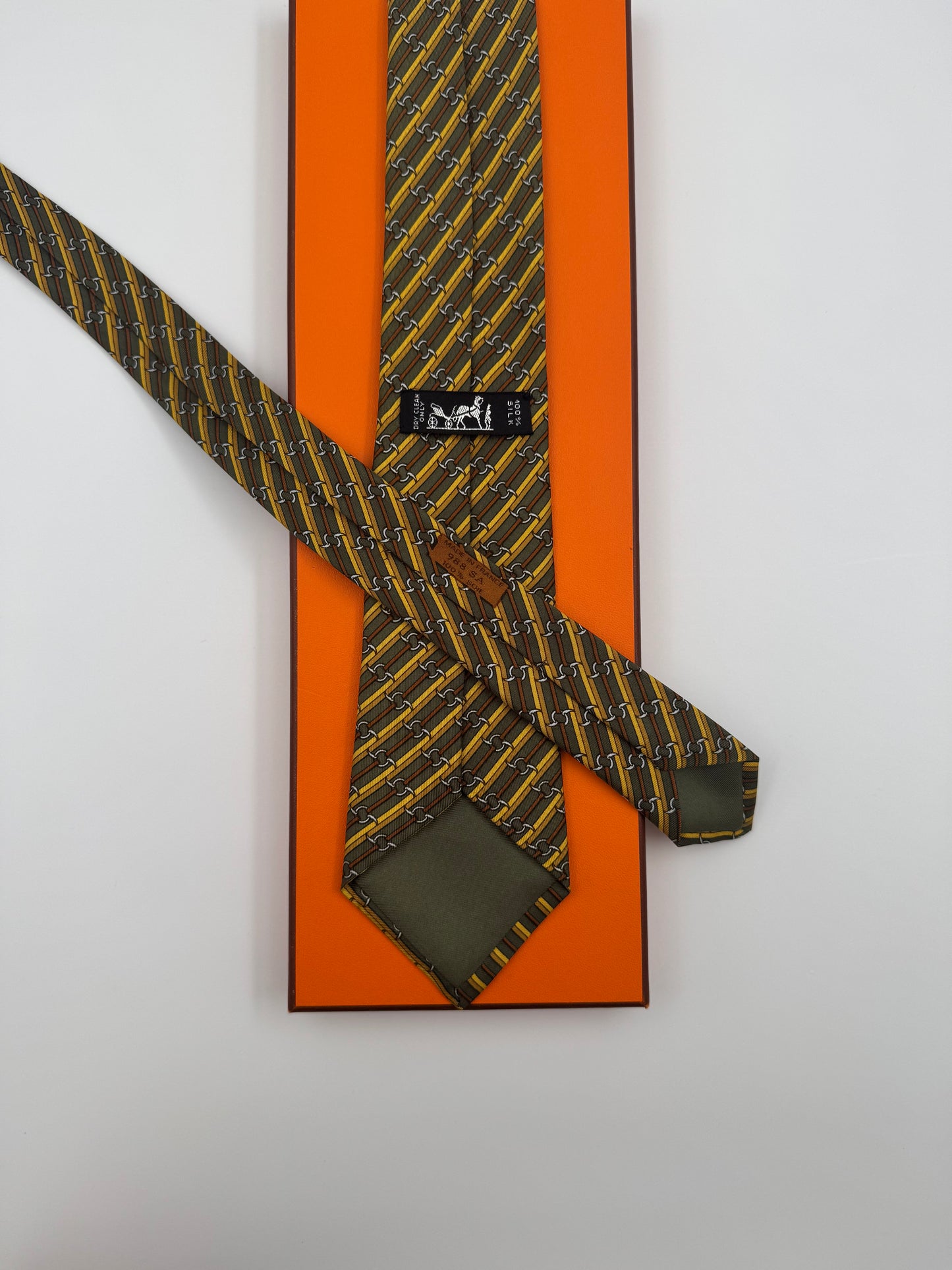 Cravatta Hermès vintage Cod 988SA