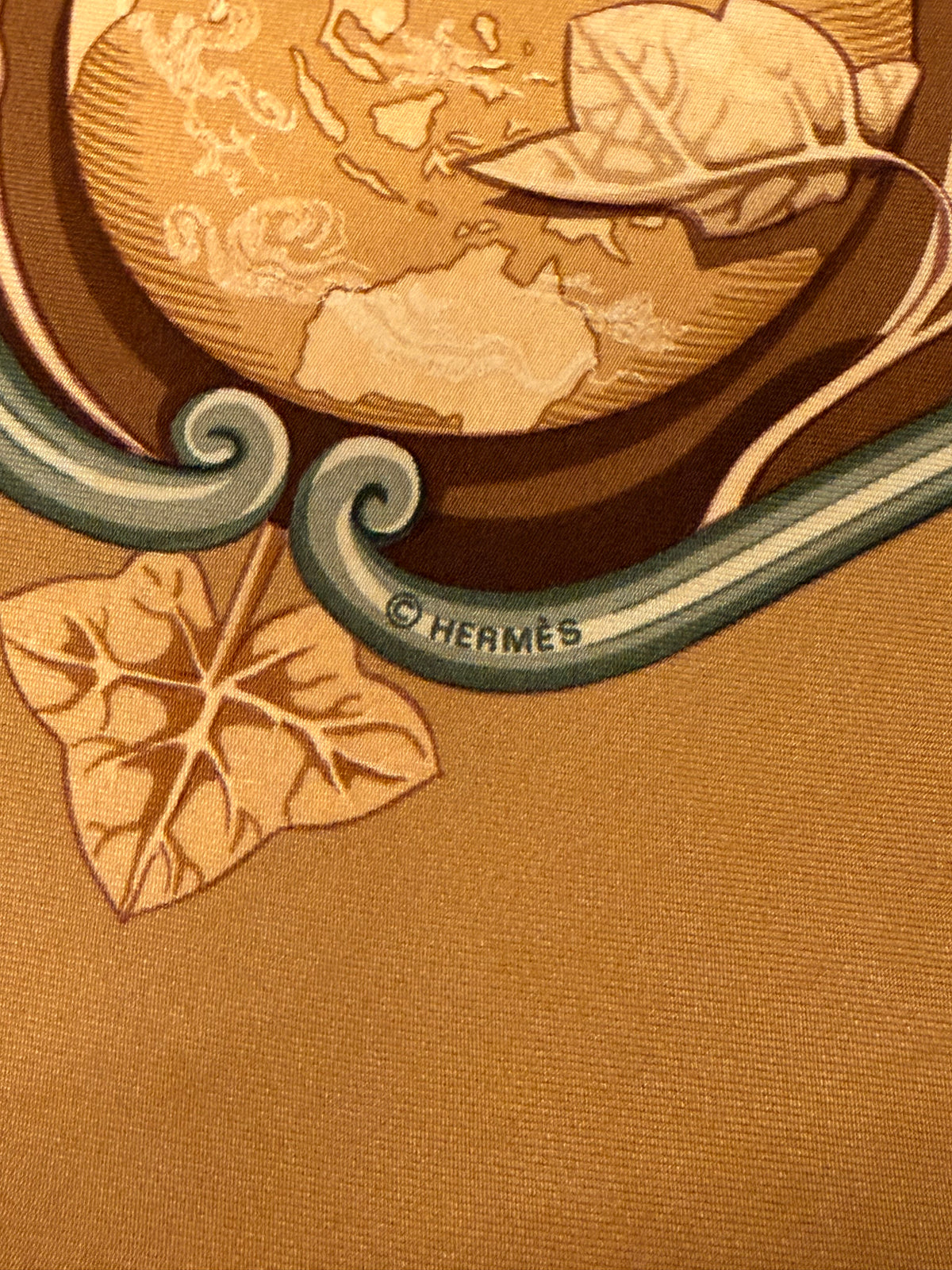 Foulard Hermès vintage Rythmes Du Monde