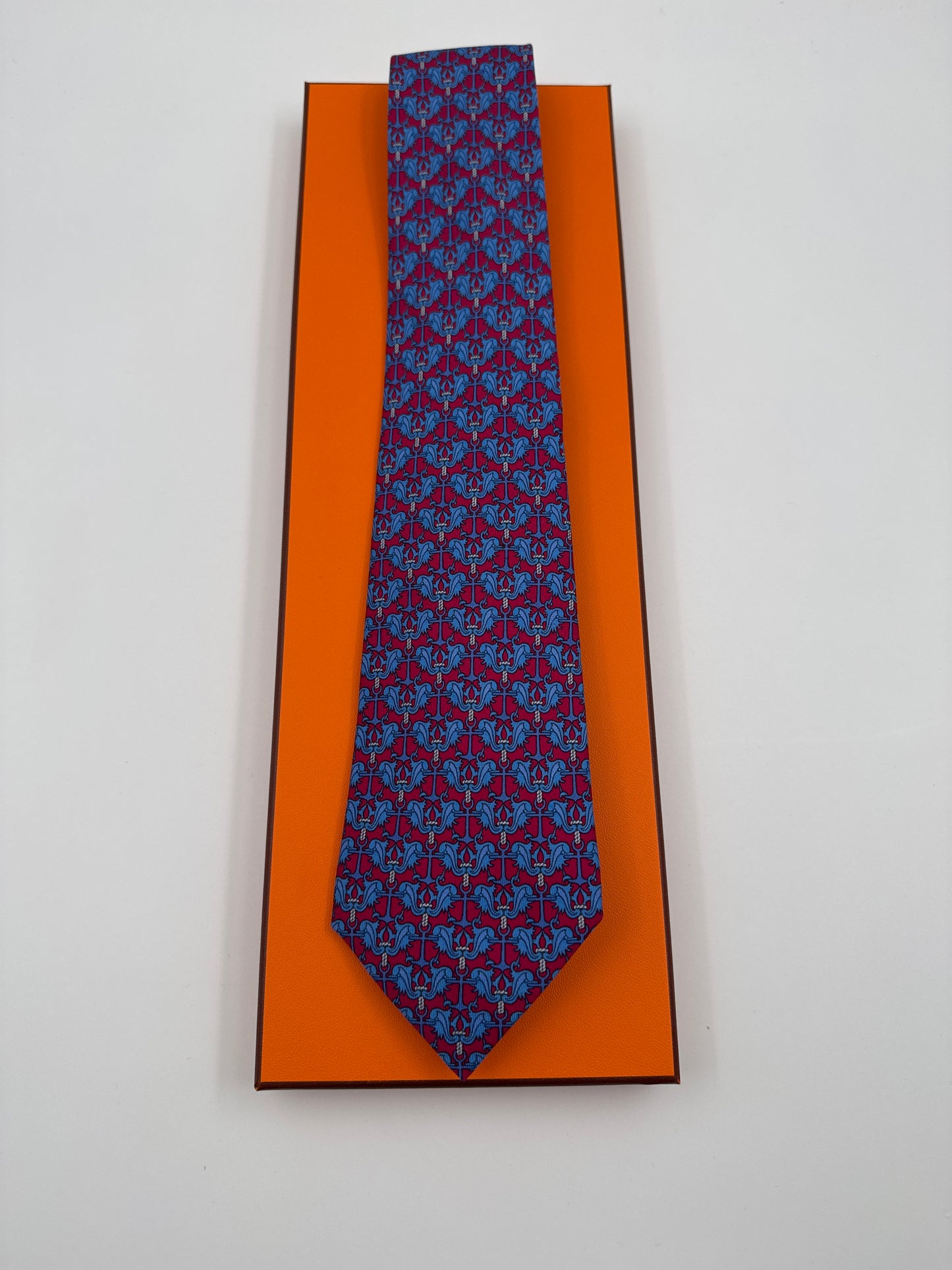 Cravatta Hermès vintage Cod 7255MA