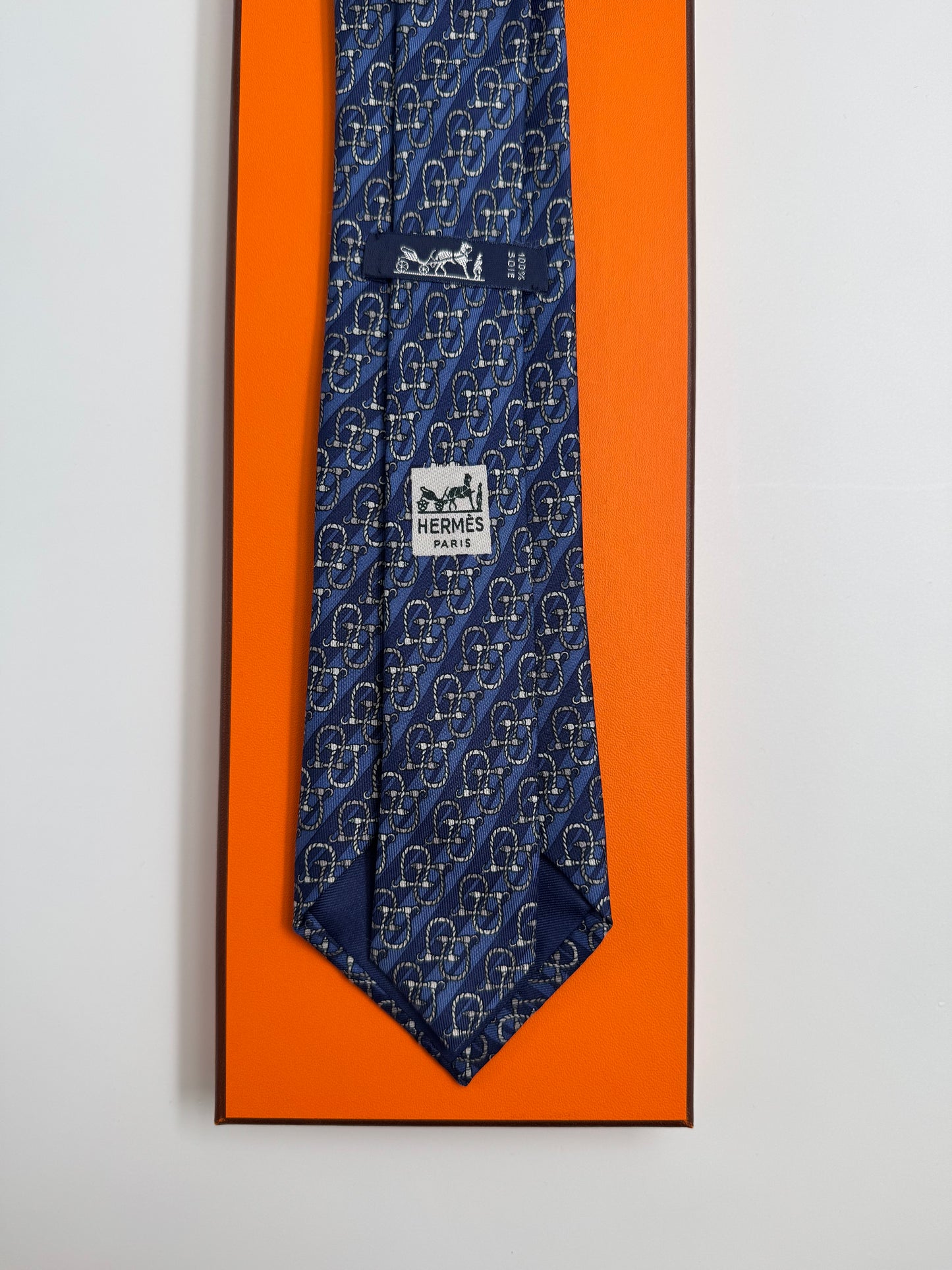 Cravatta Hermès vintage Cod 910HA