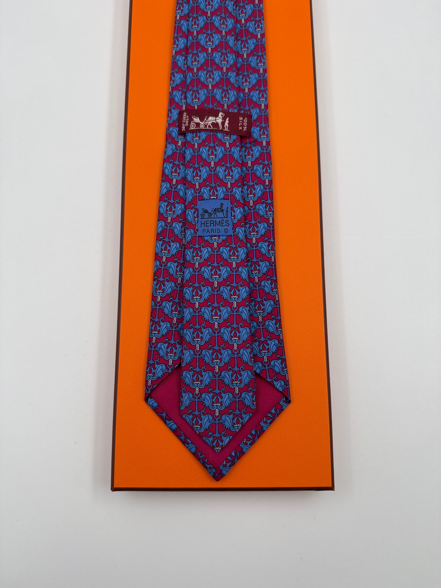 Cravatta Hermès vintage Cod 7255MA
