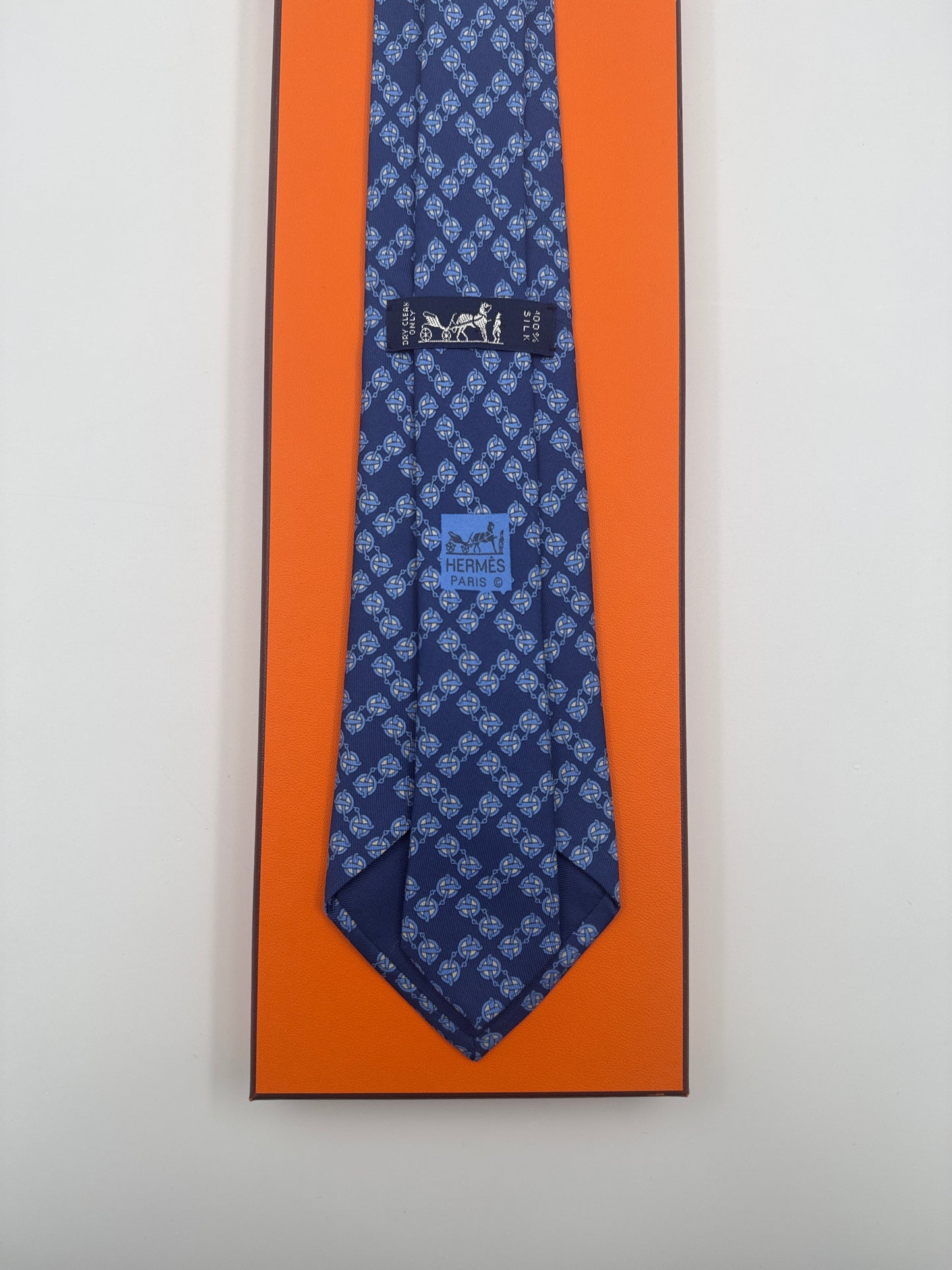 Cravatta Hermès vintage Cod 7202UA