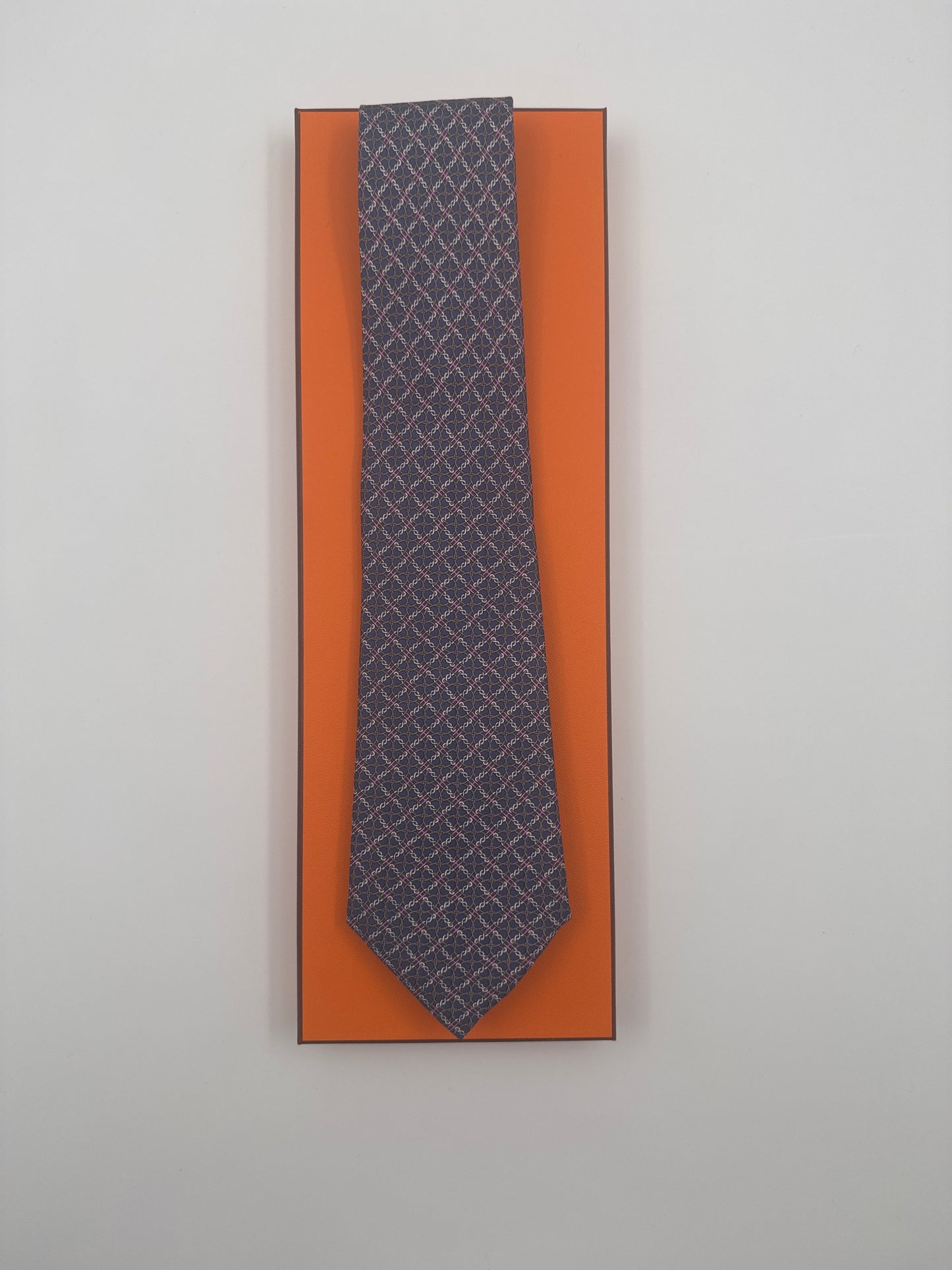 Cravatta Hermès vintage Cod 7097OA