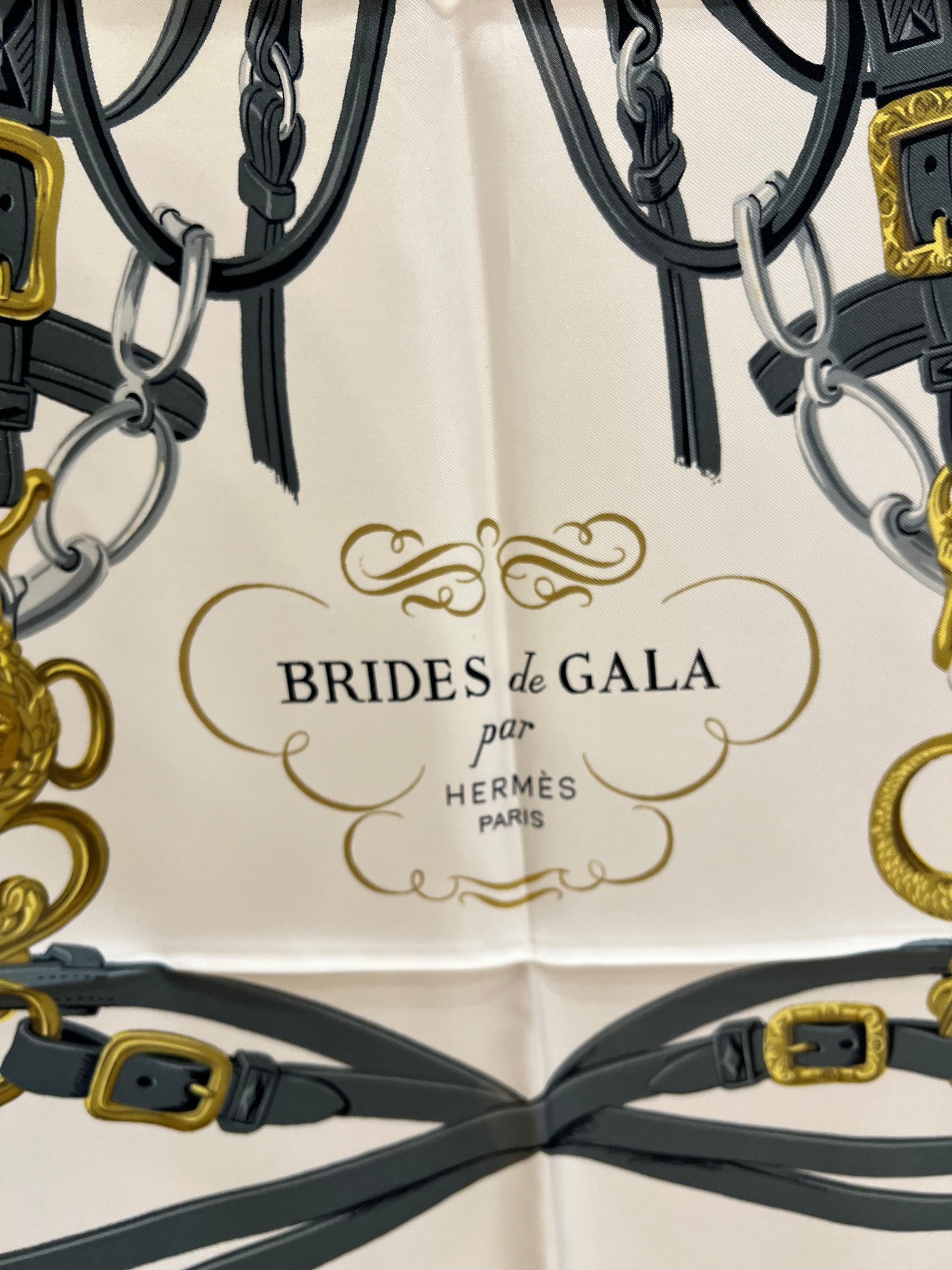 Hermès scarf Brides de Gala