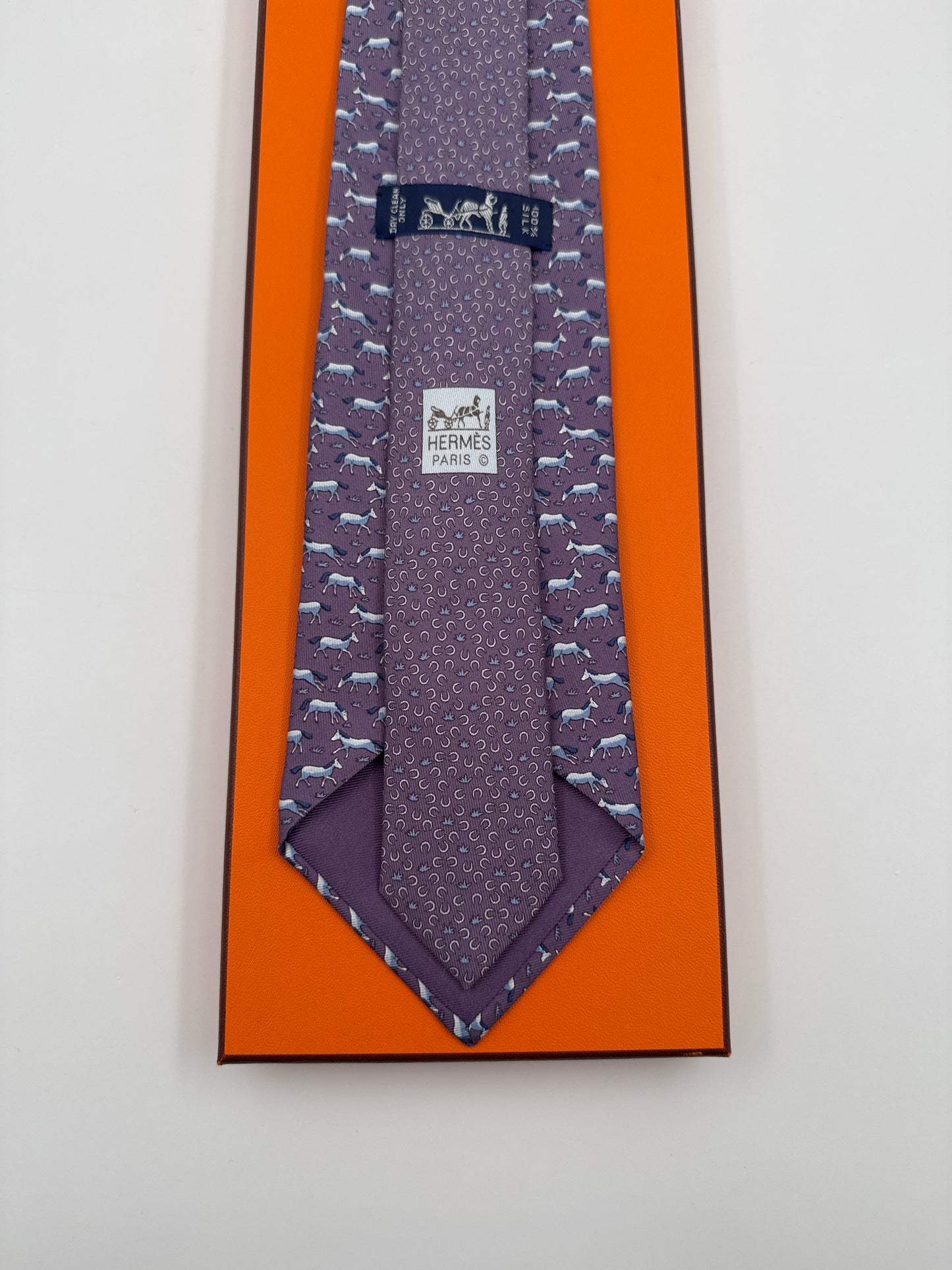 Cravatta Hermès vintage Cod 5477FA