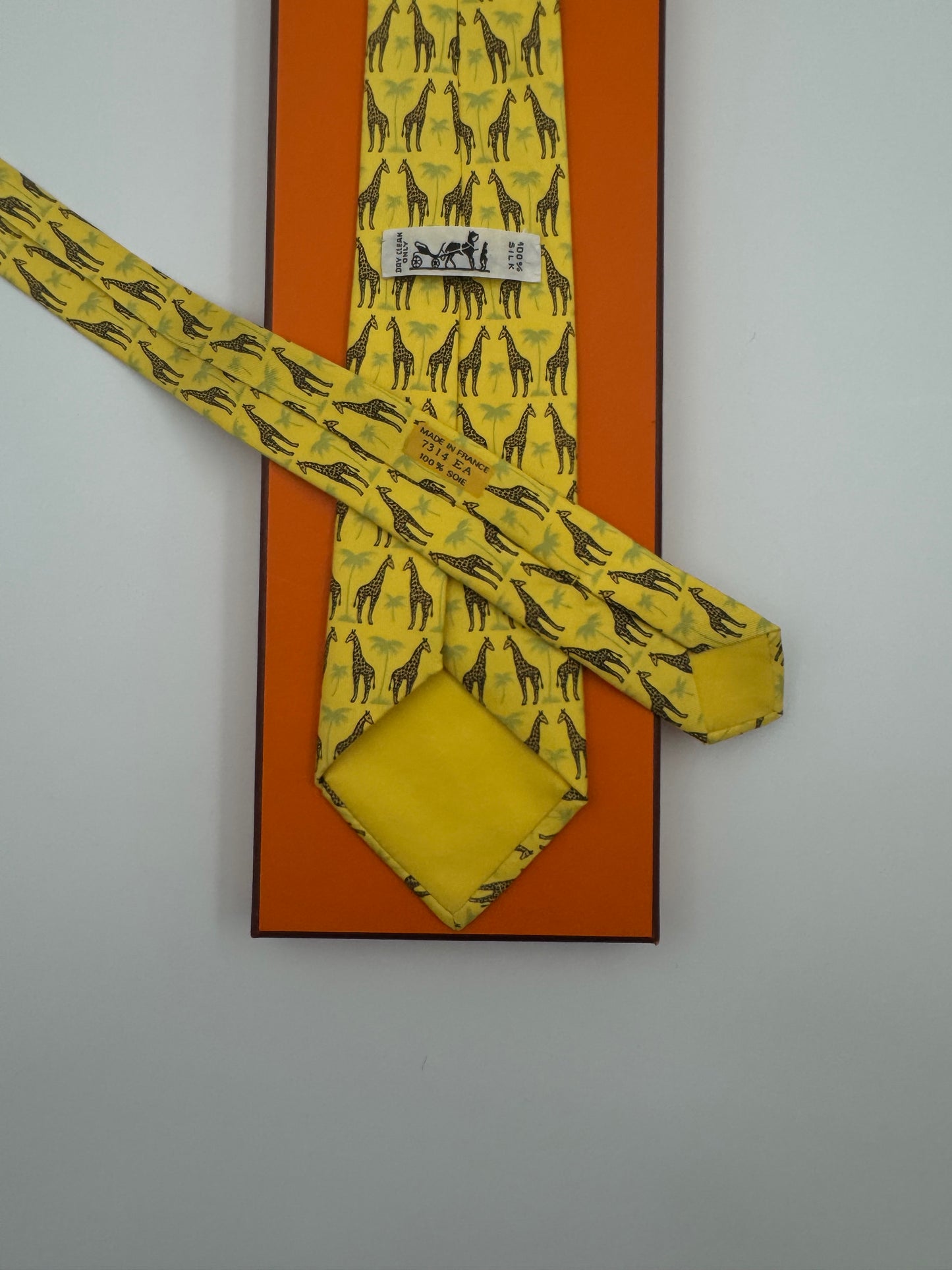 Cravatta Hermès vintage Cod 7314EA